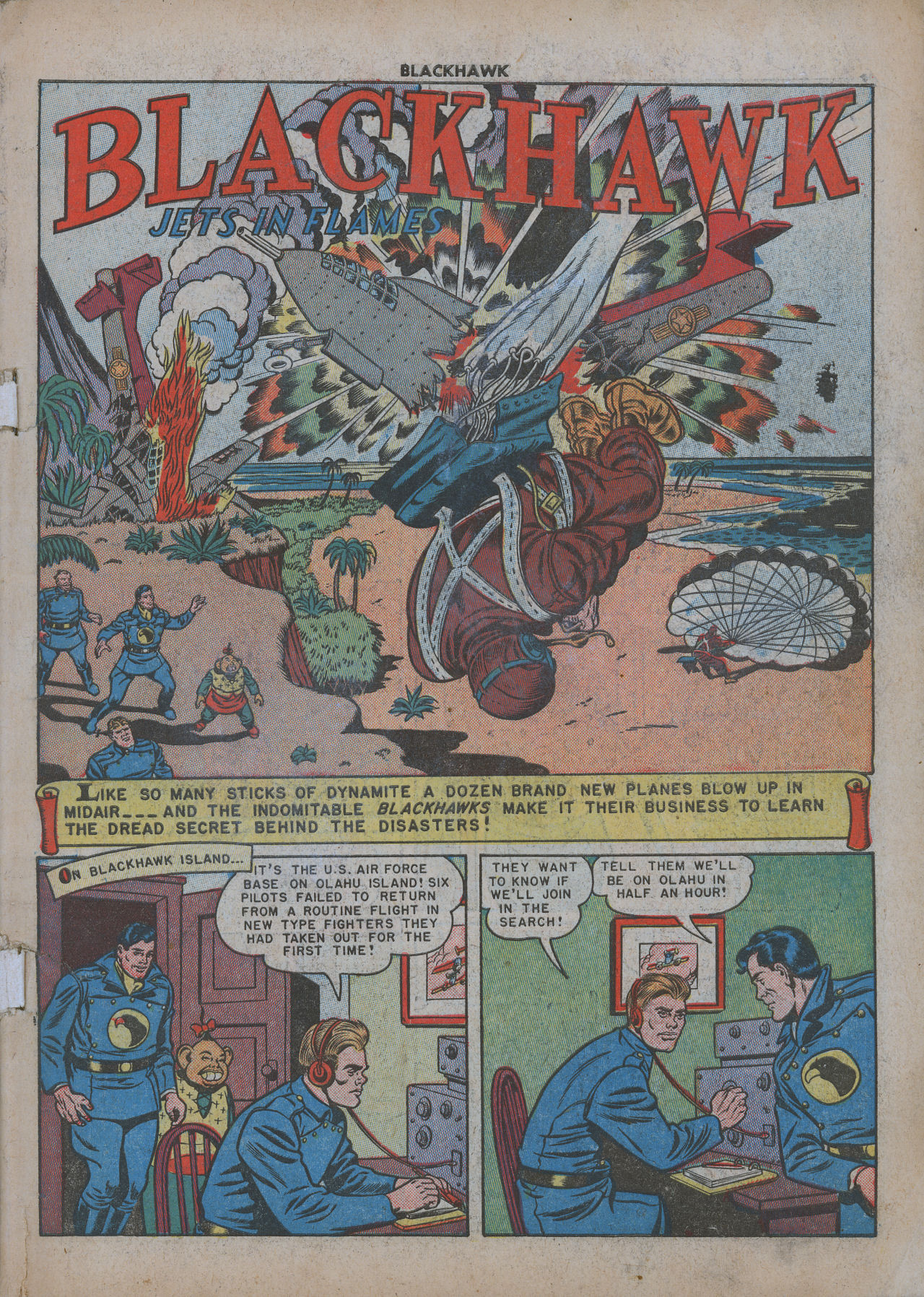 Read online Blackhawk (1957) comic -  Issue #34 - 4