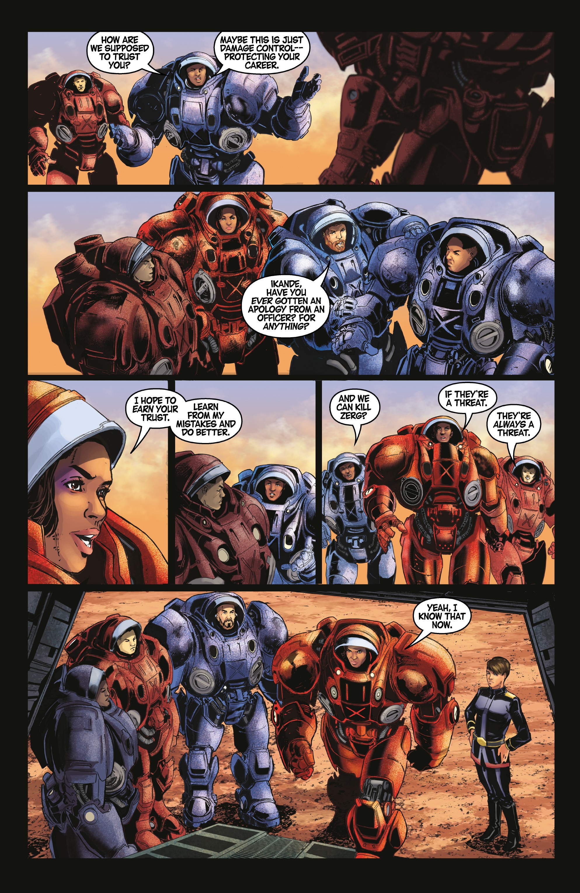 Read online StarCraft: Soldiers comic -  Issue #3 - 9