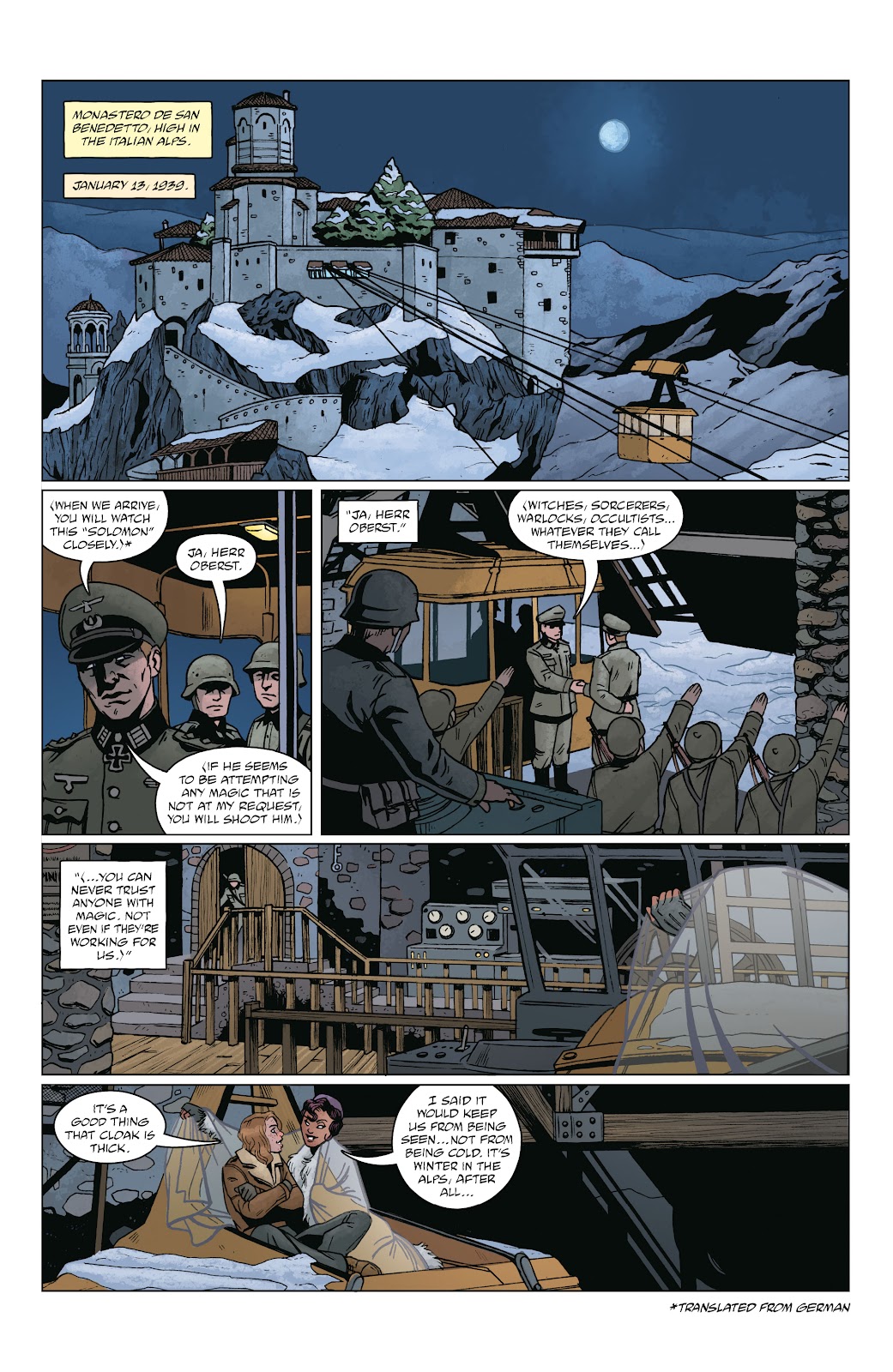 Lady Baltimore: The Dream of Ikelos issue Full - Page 3