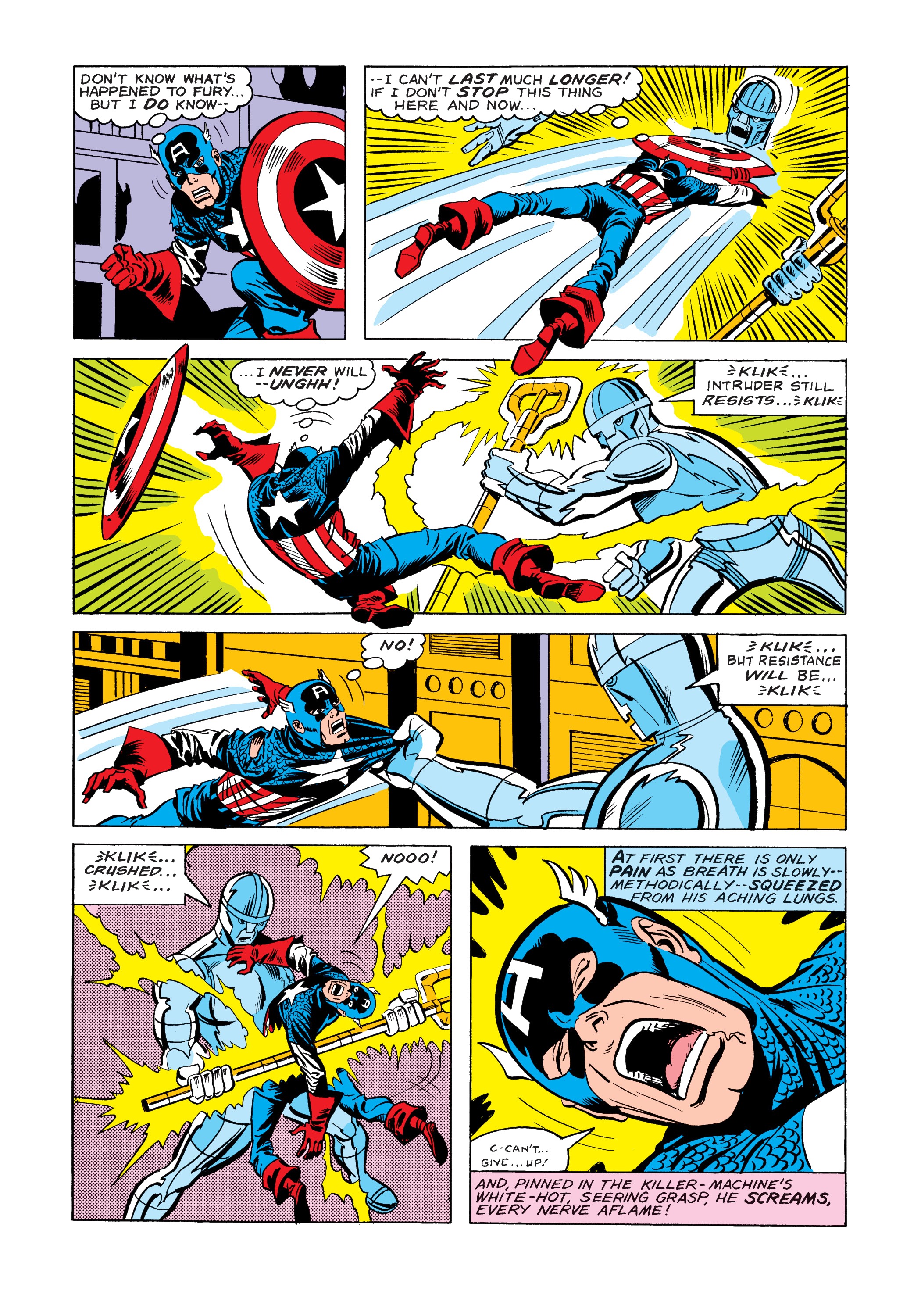 Read online Marvel Masterworks: Captain America comic -  Issue # TPB 12 (Part 3) - 2
