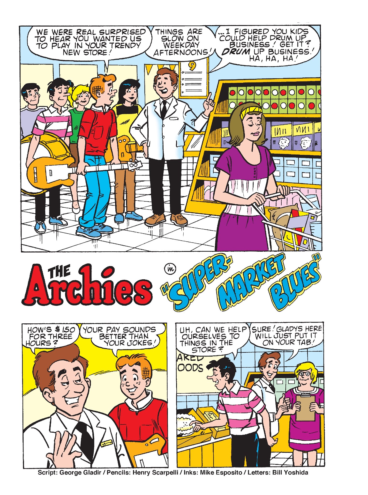 Read online Archie's Funhouse Double Digest comic -  Issue #28 - 109
