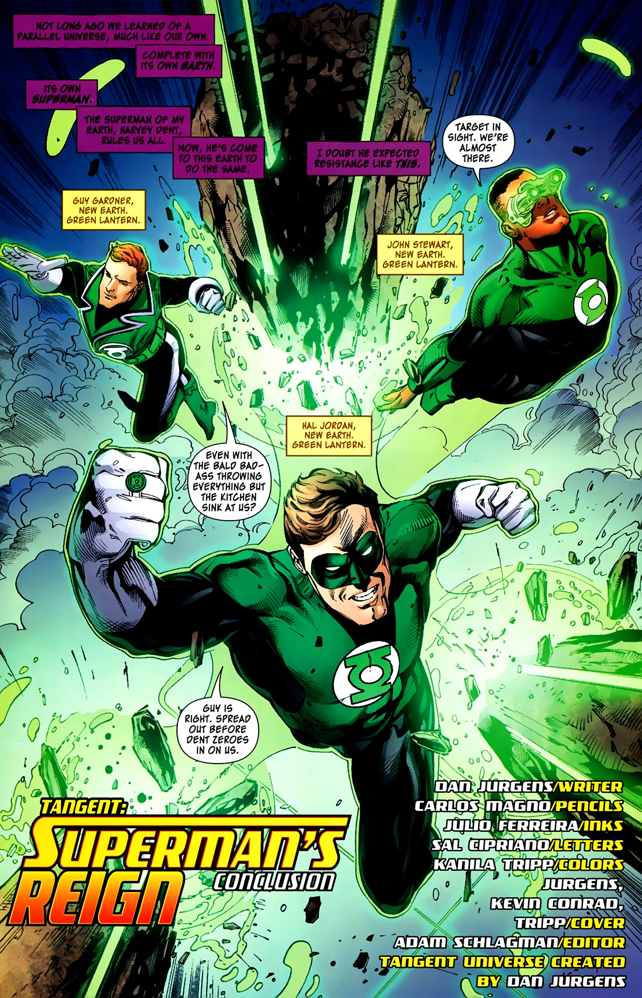 Read online Tangent: Superman's Reign comic -  Issue #12 - 2