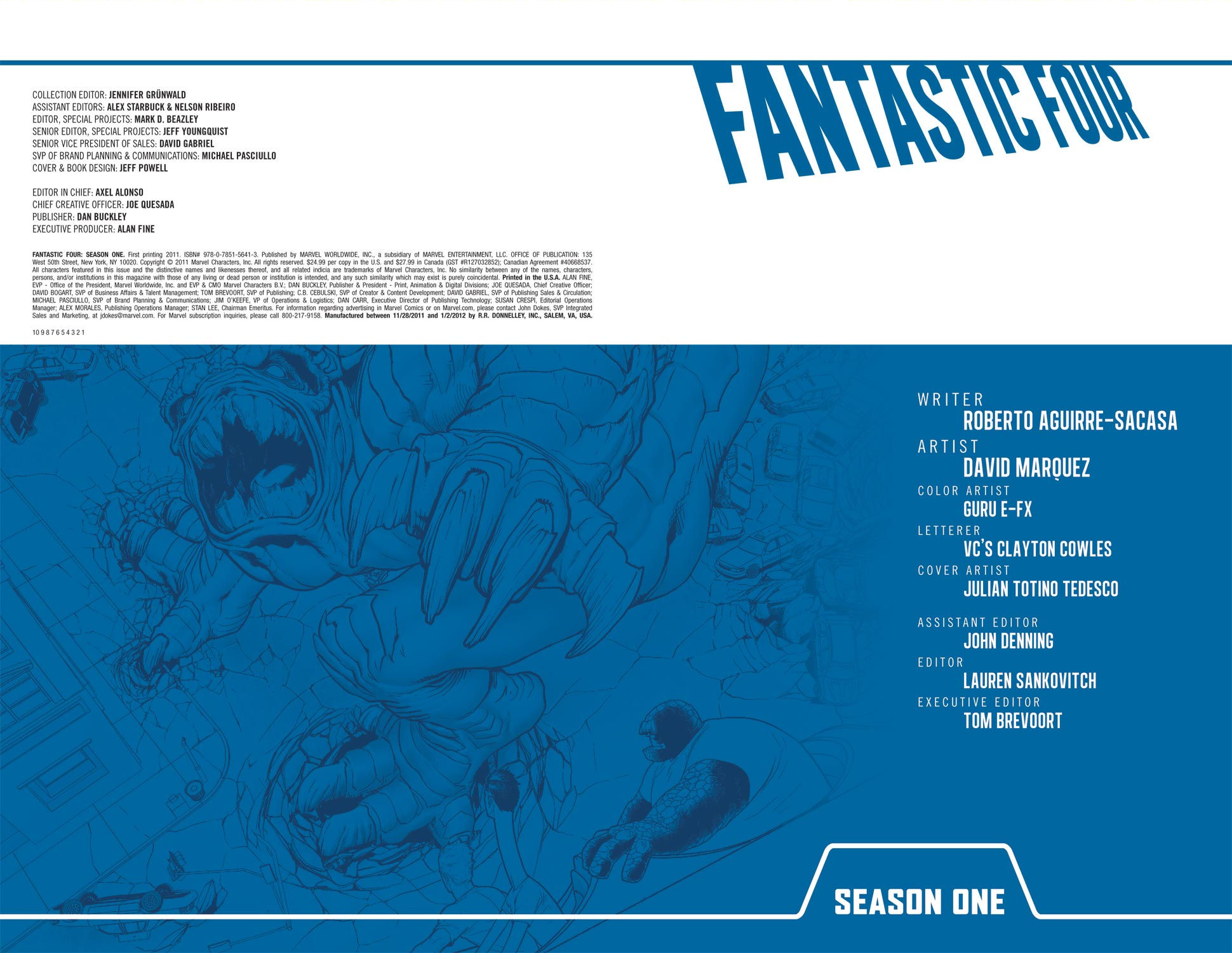 Read online Fantastic Four: Season One comic -  Issue # TPB - 3