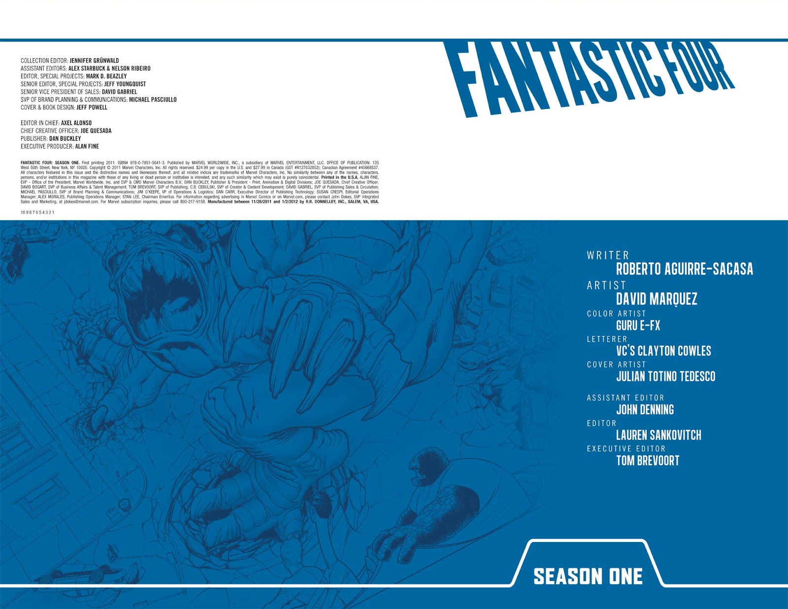 Fantastic Four: Season One issue TPB - Page 3