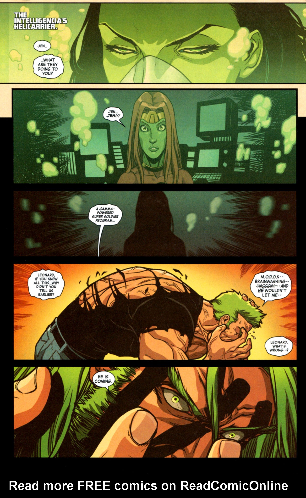 Read online Fall of the Hulks: The Savage She-Hulks comic -  Issue #2 - 4