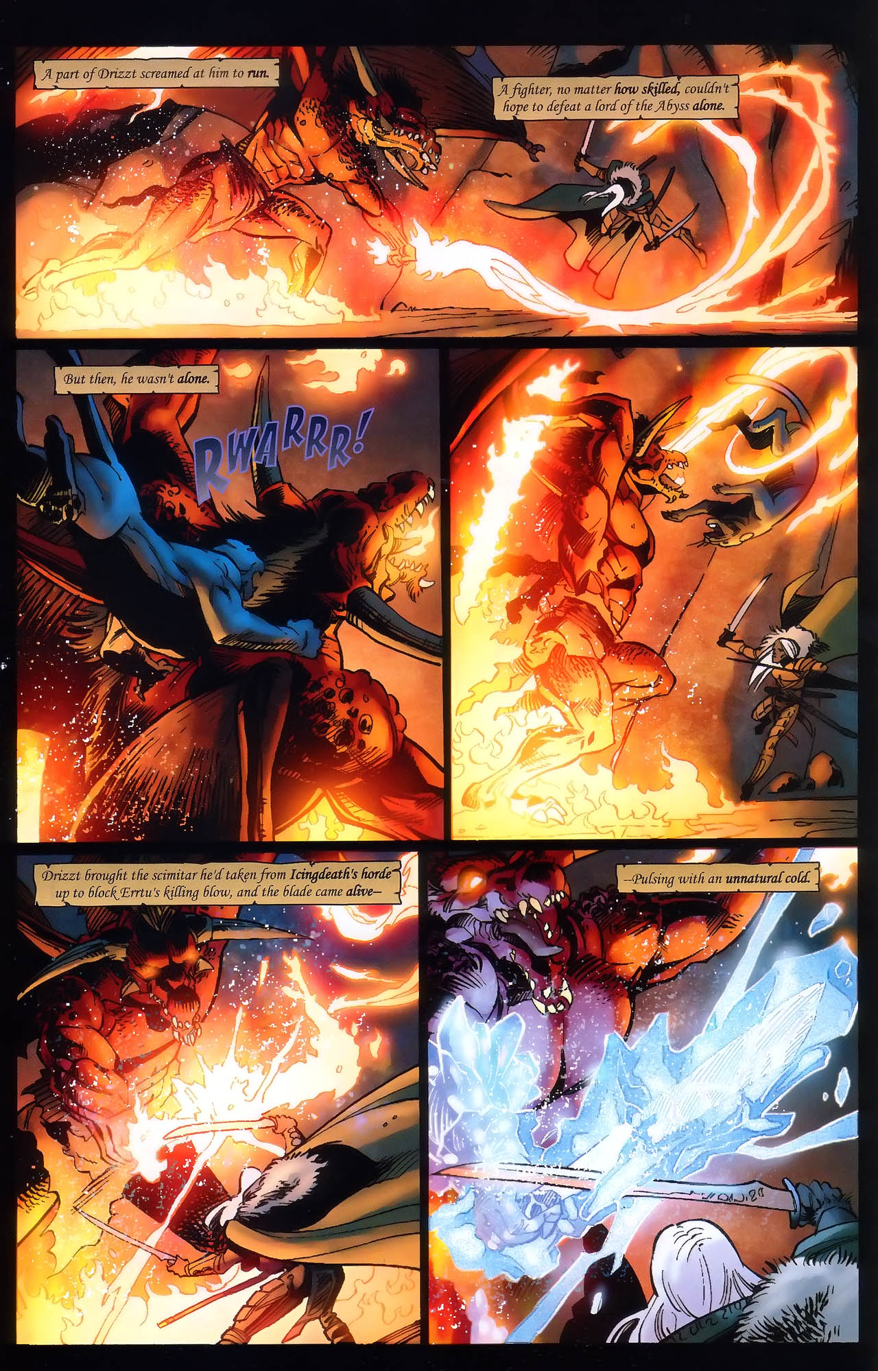 Read online Forgotten Realms: The Crystal Shard comic -  Issue #3 - 17