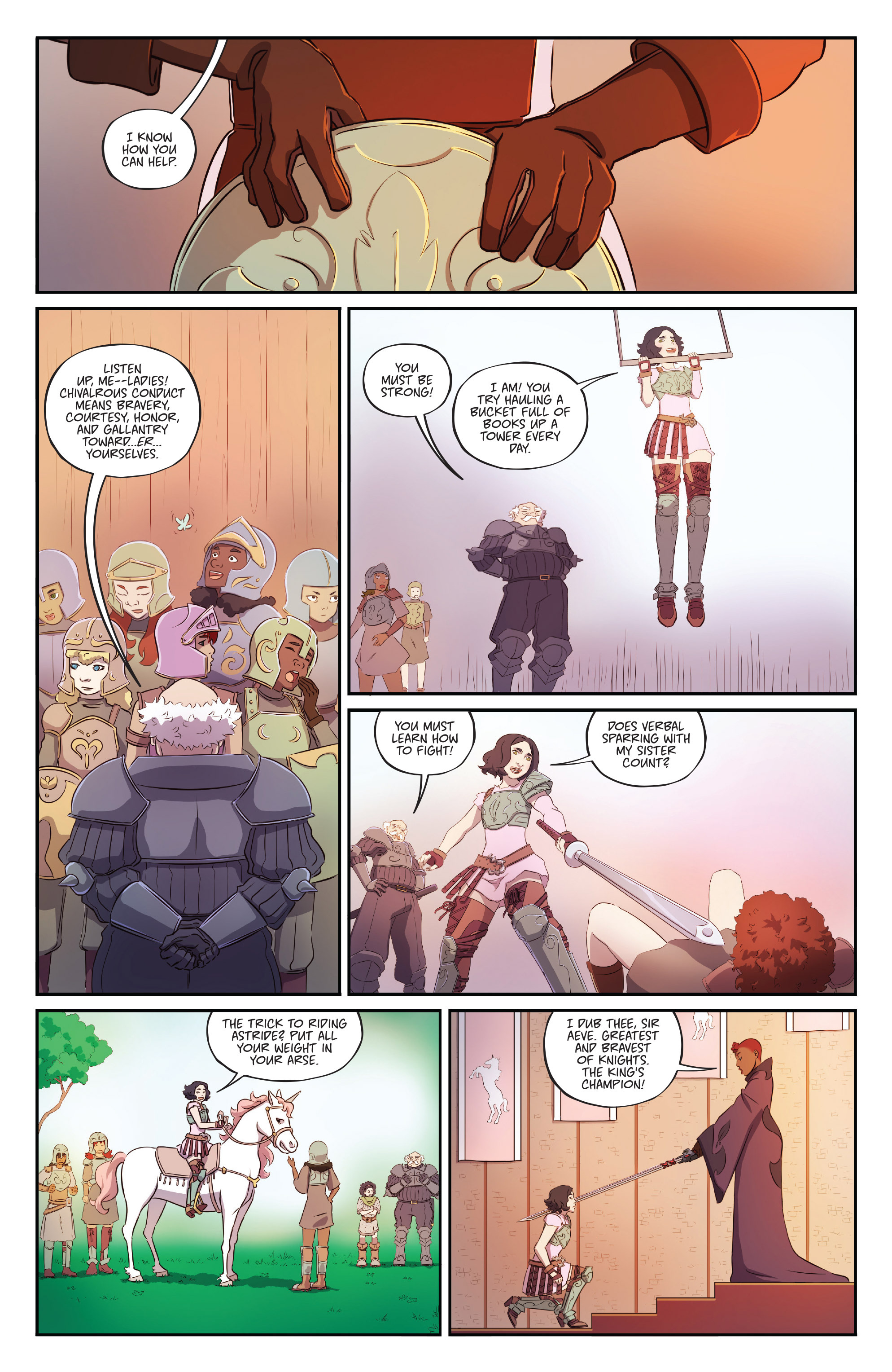 Read online Lady Castle comic -  Issue #1 - 19