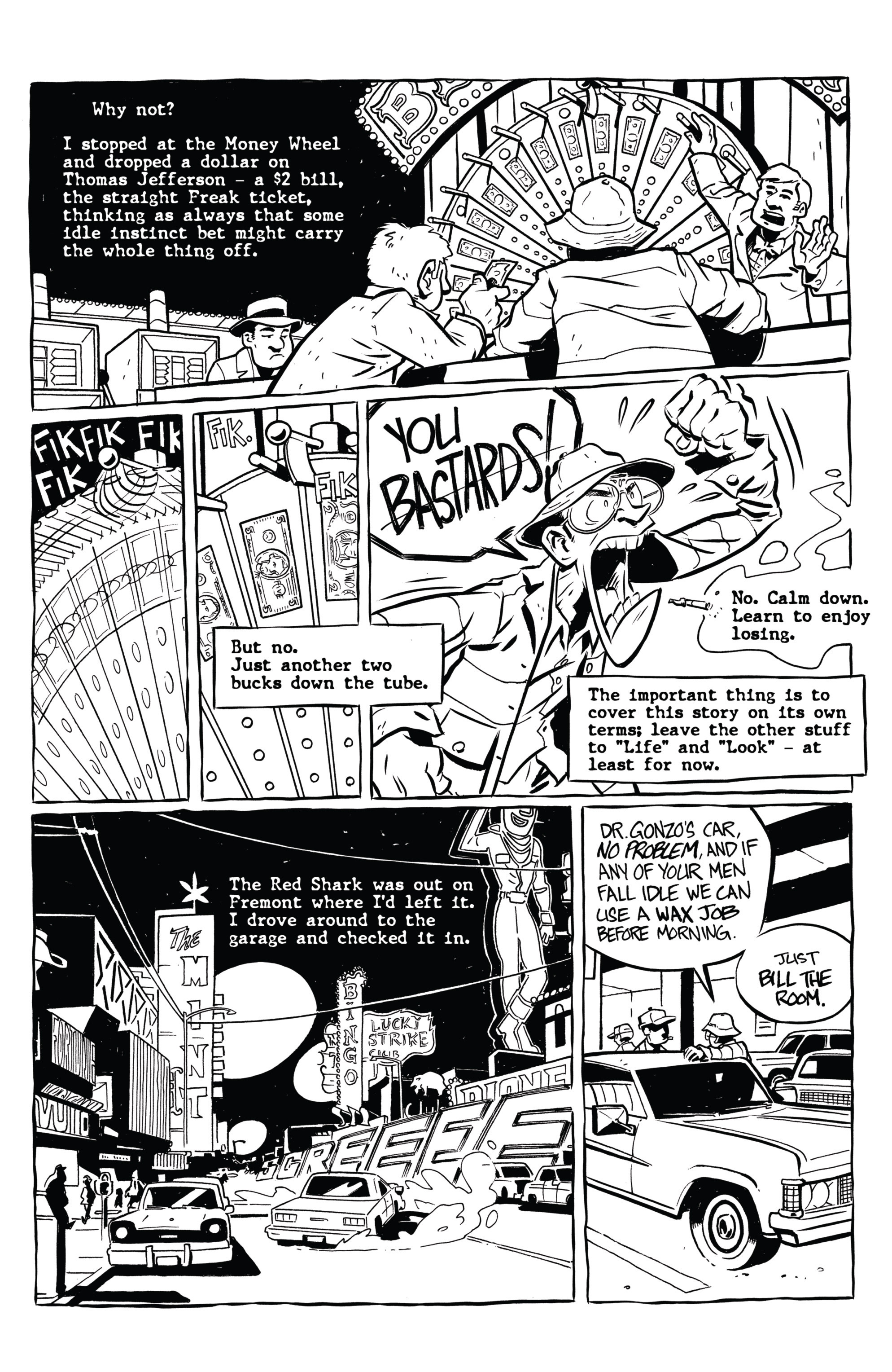 Read online Hunter S. Thompson's Fear and Loathing in Las Vegas comic -  Issue #2 - 22