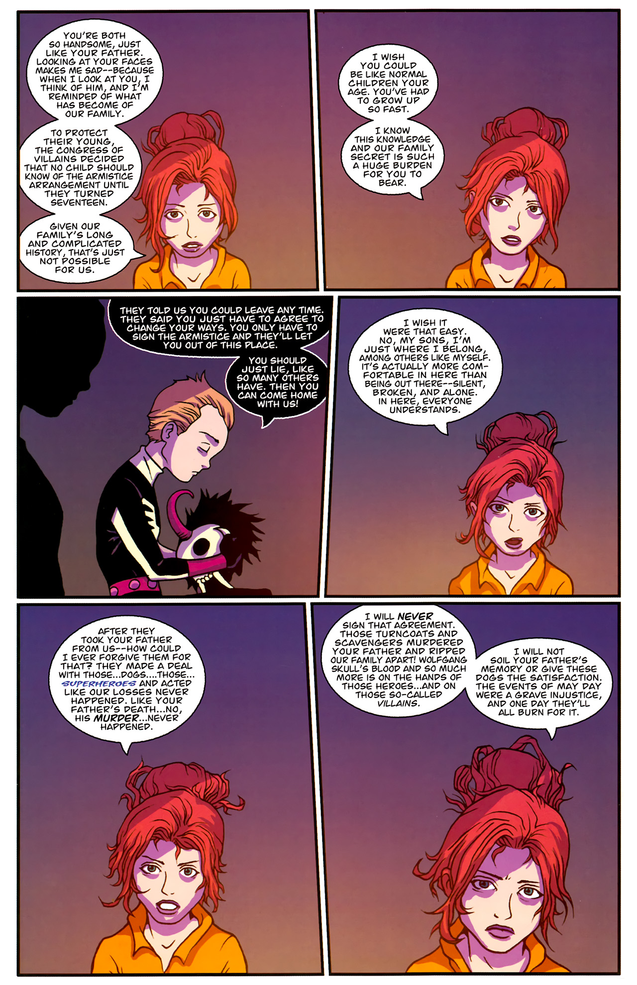 Read online Gladstone's School for World Conquerors (2011) comic -  Issue #3 - 16