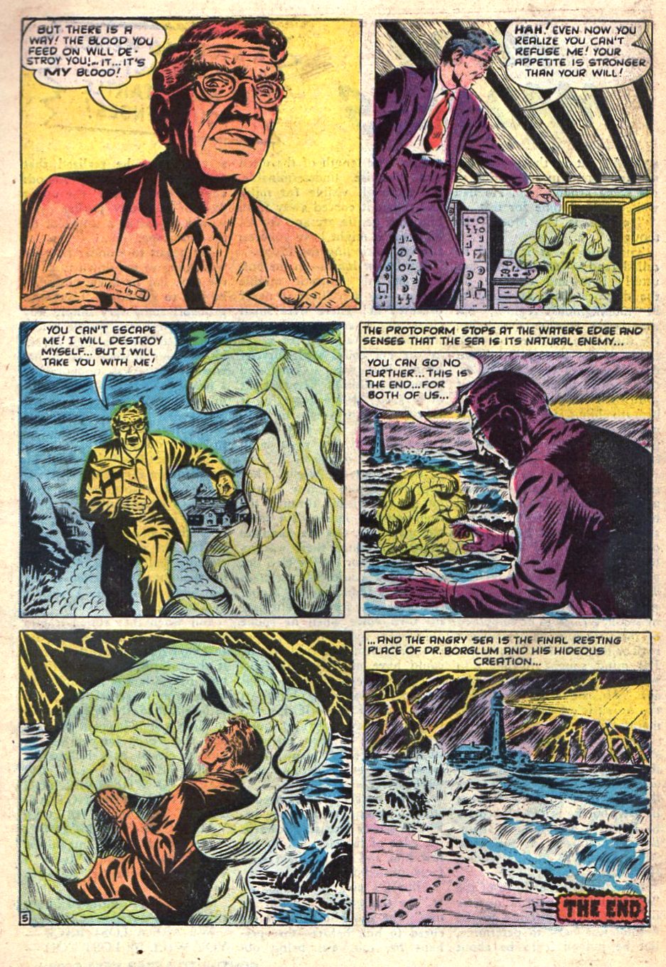 Read online Adventures into Terror comic -  Issue #7 - 7