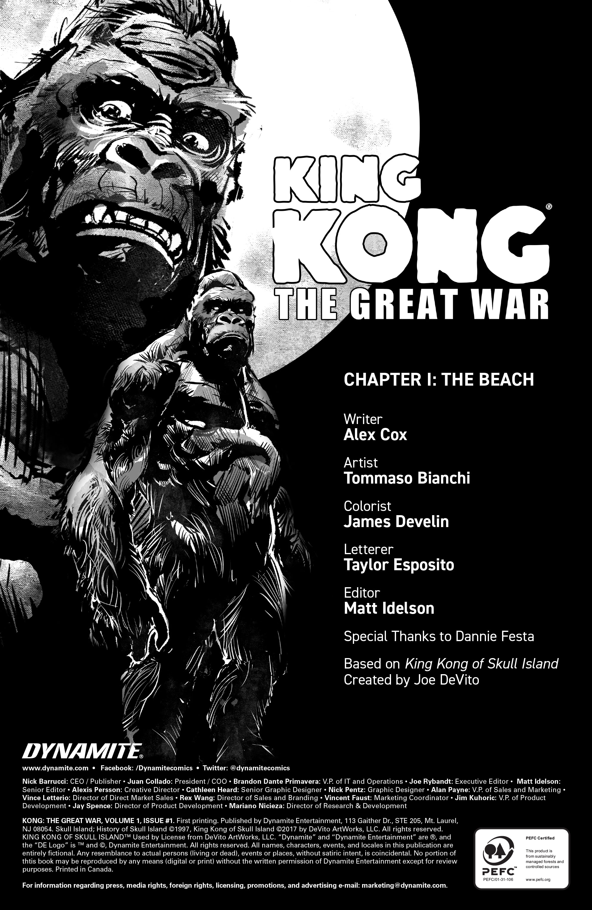 Read online Kong: The Great War comic -  Issue #1 - 4