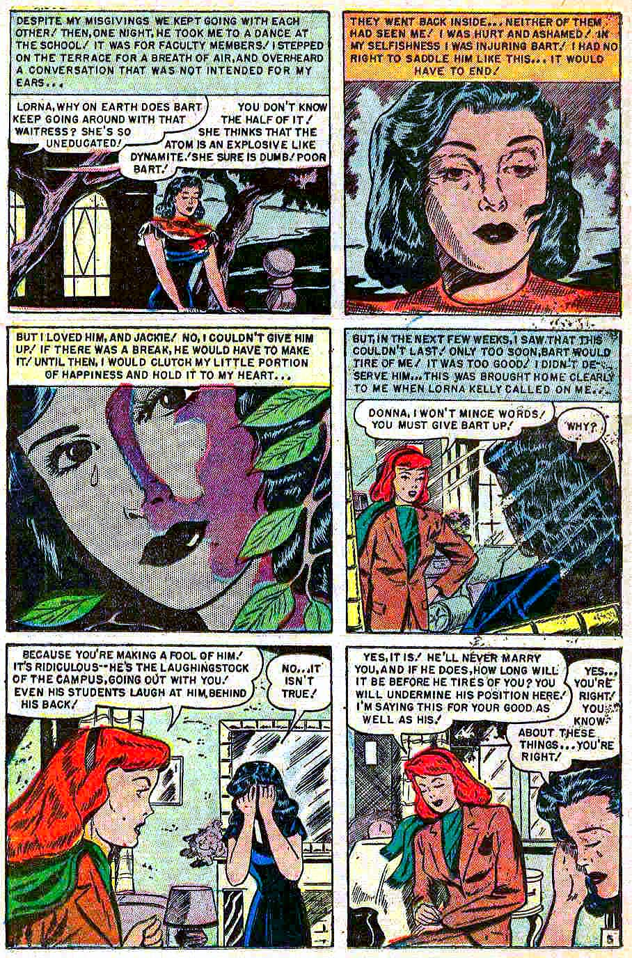 Love Romances (1949) issue 10 - Page 6