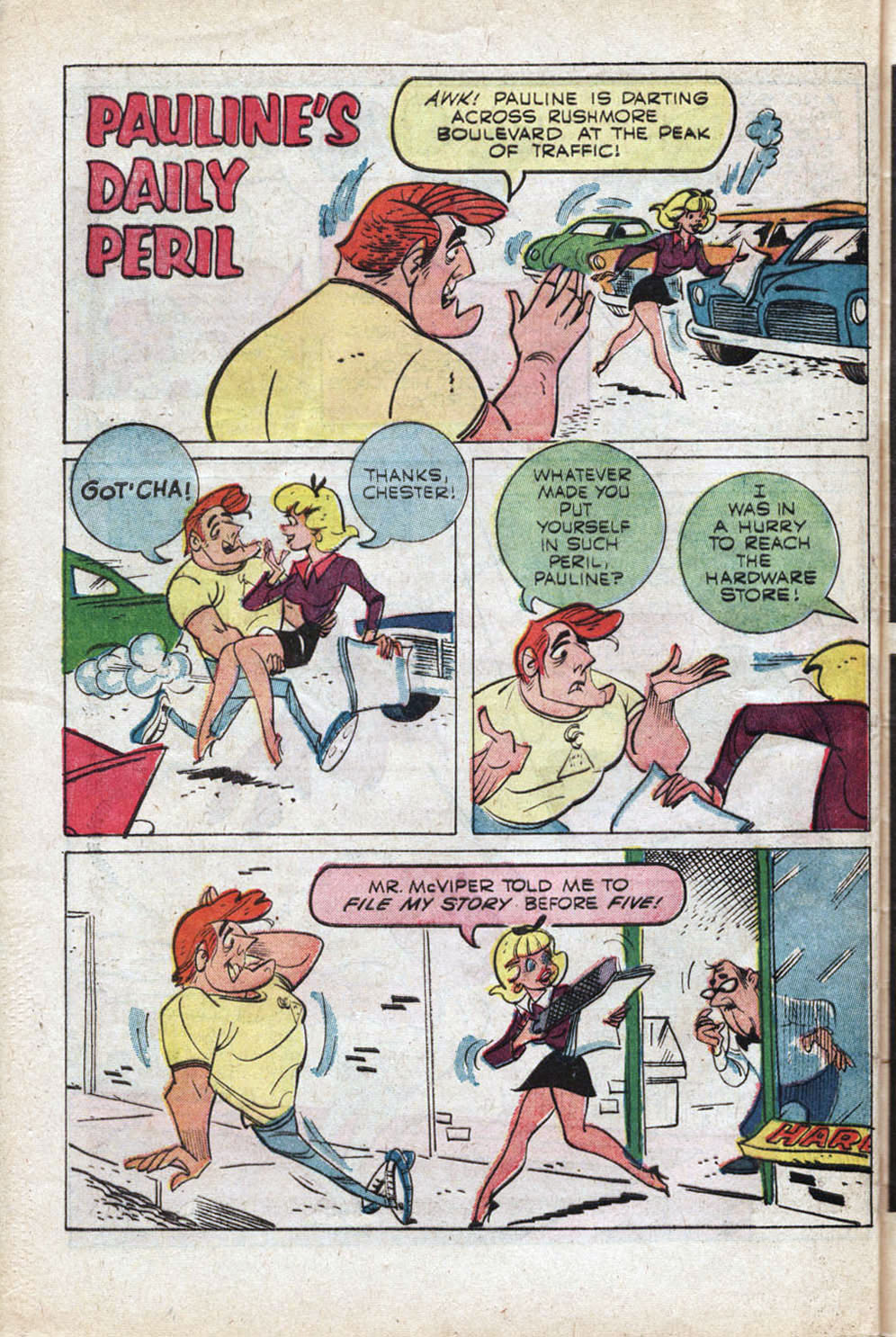 Read online Close Shaves of Pauline Peril comic -  Issue #2 - 33