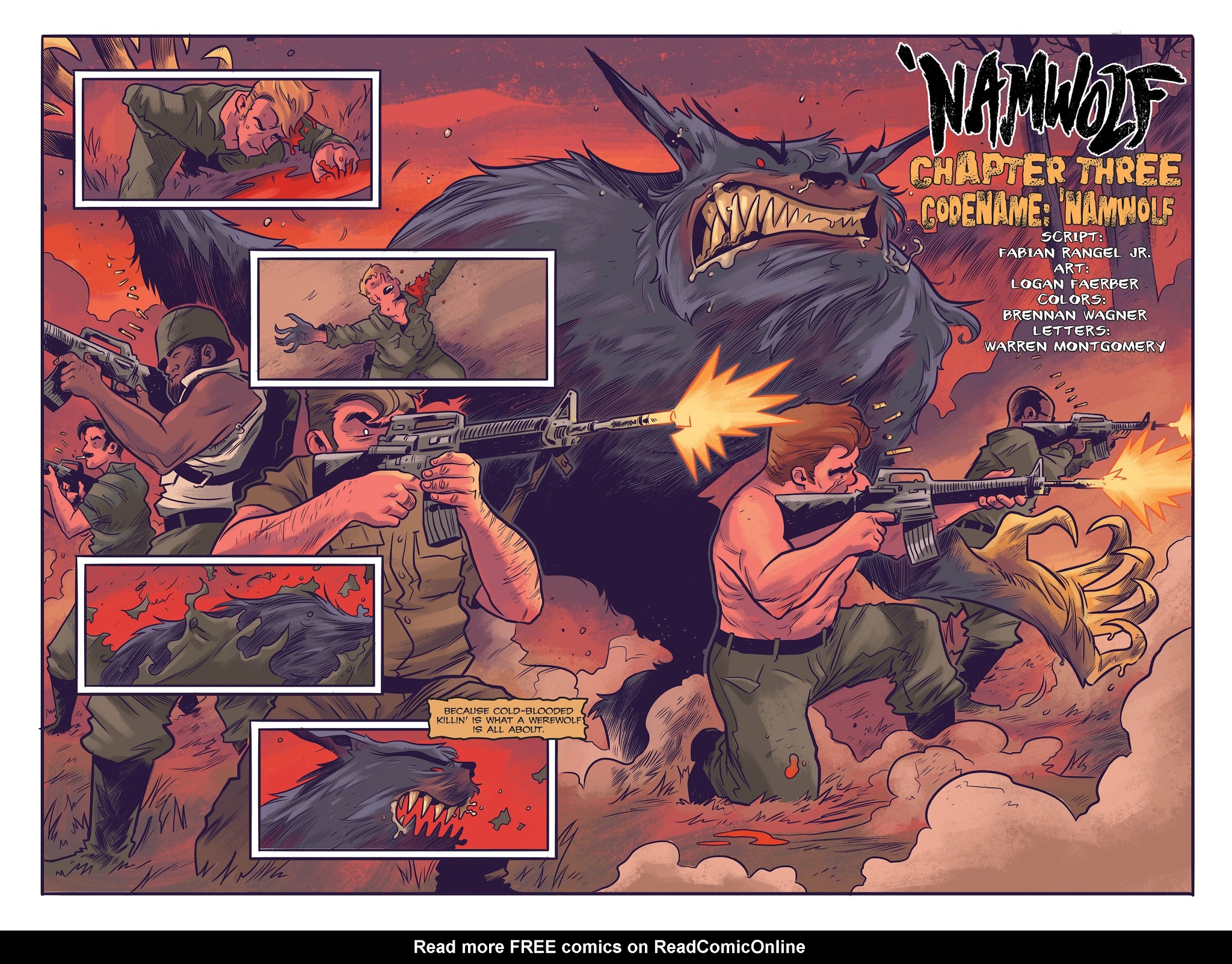 Read online 'Namwolf comic -  Issue #3 - 4