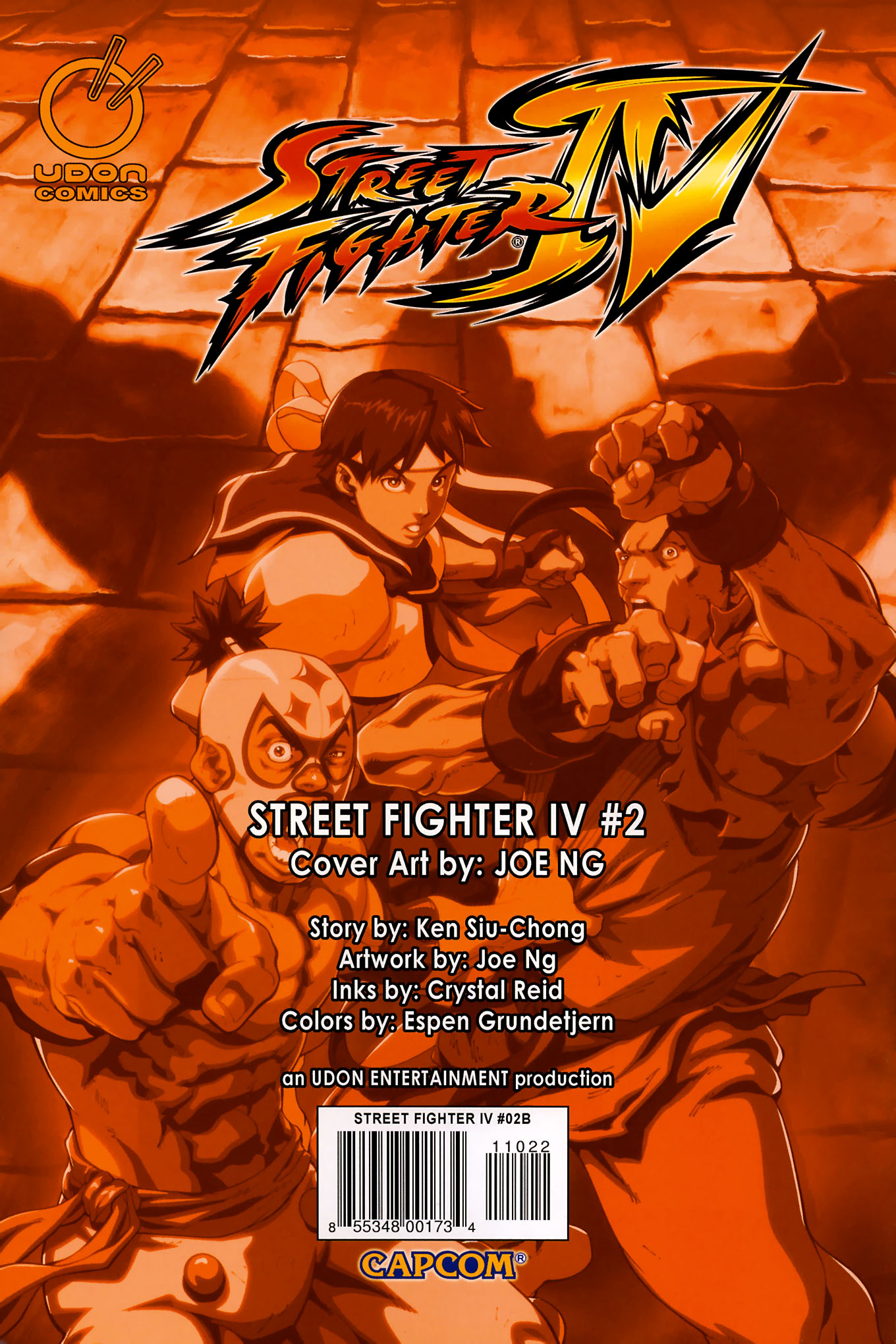 Read online Street Fighter IV comic -  Issue #2 - 36
