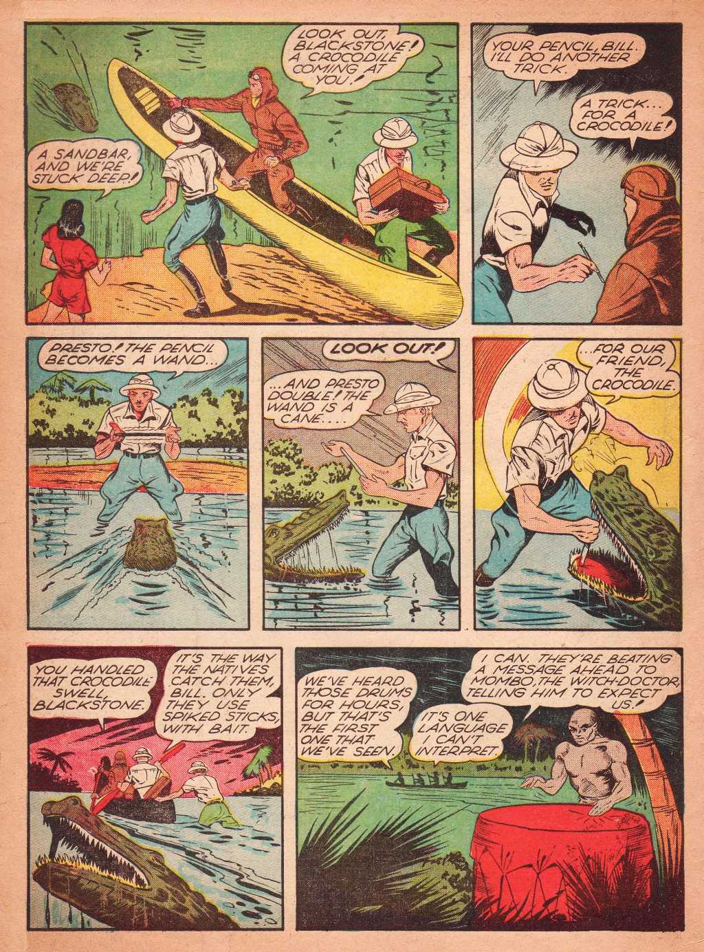 Read online Super-Magician Comics comic -  Issue #2 - 8