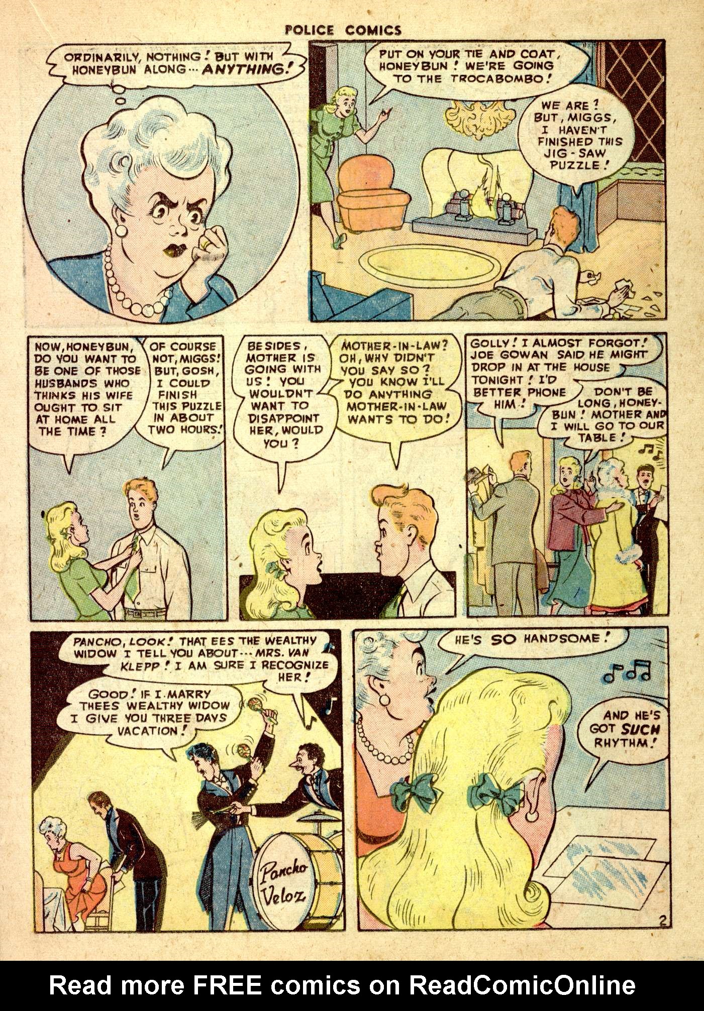 Read online Police Comics comic -  Issue #76 - 19