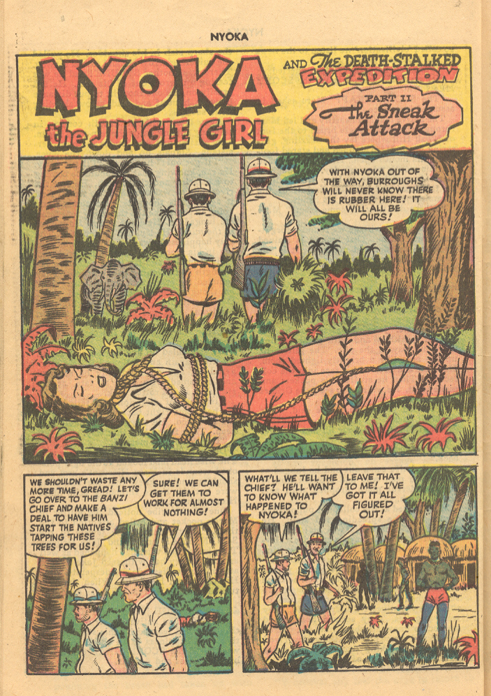 Read online Nyoka the Jungle Girl (1945) comic -  Issue #27 - 42