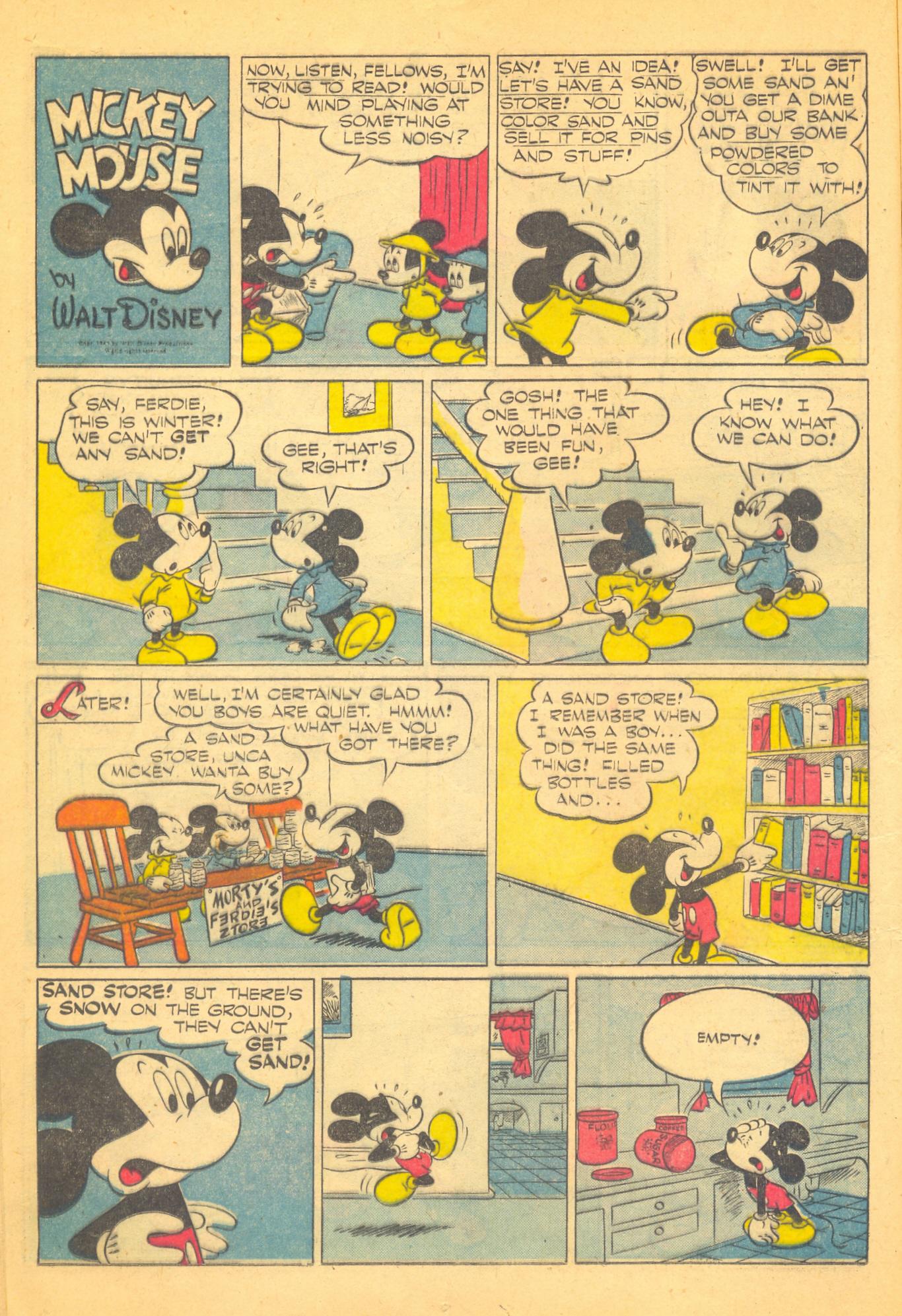 Read online Walt Disney's Comics and Stories comic -  Issue #42 - 30
