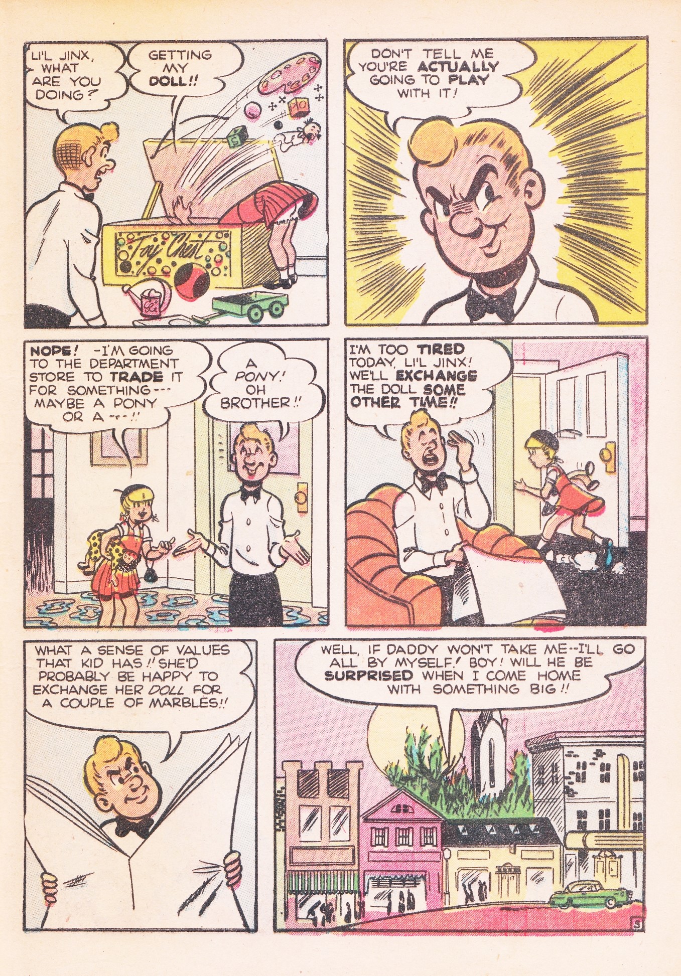 Read online Pep Comics comic -  Issue #81 - 47