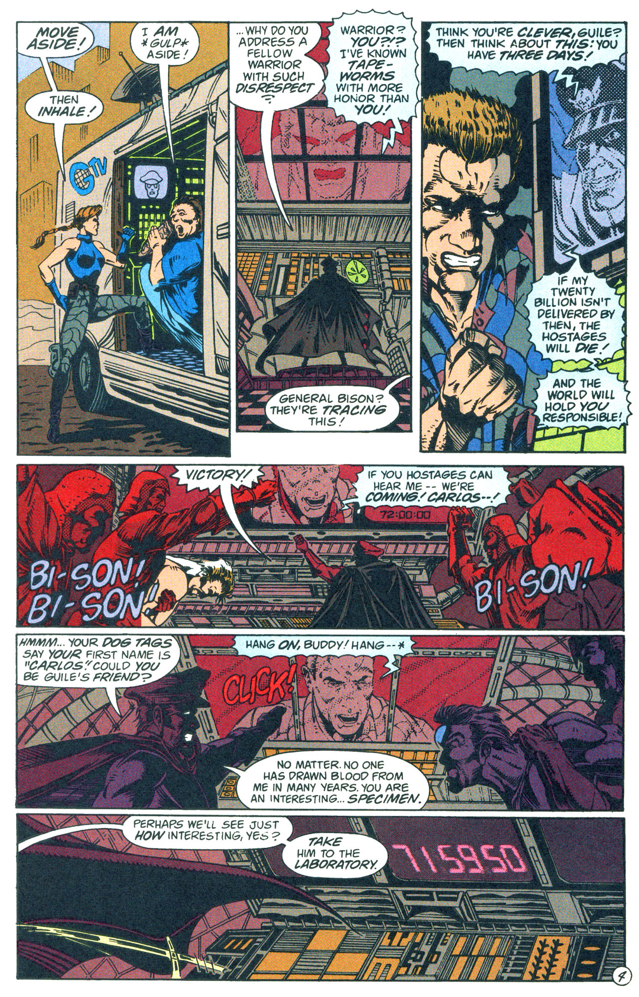 Read online Street Fighter: The Battle For Shadaloo comic -  Issue # Full - 5