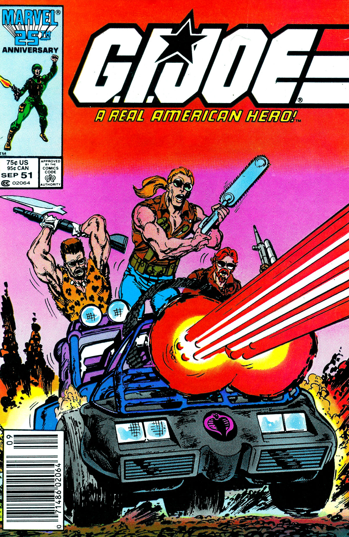 Read online G.I. Joe: A Real American Hero comic -  Issue #51 - 1