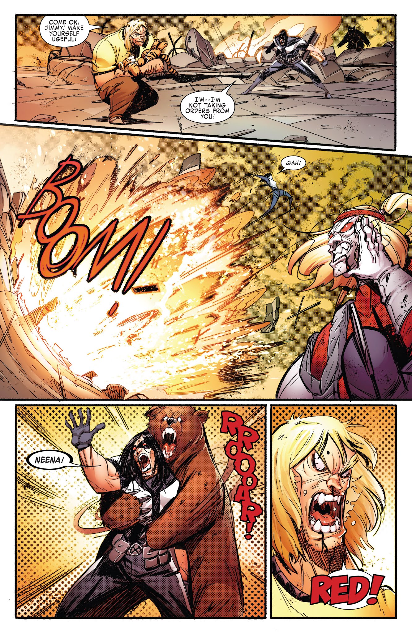 Read online Weapon X (2017) comic -  Issue #21 - 12