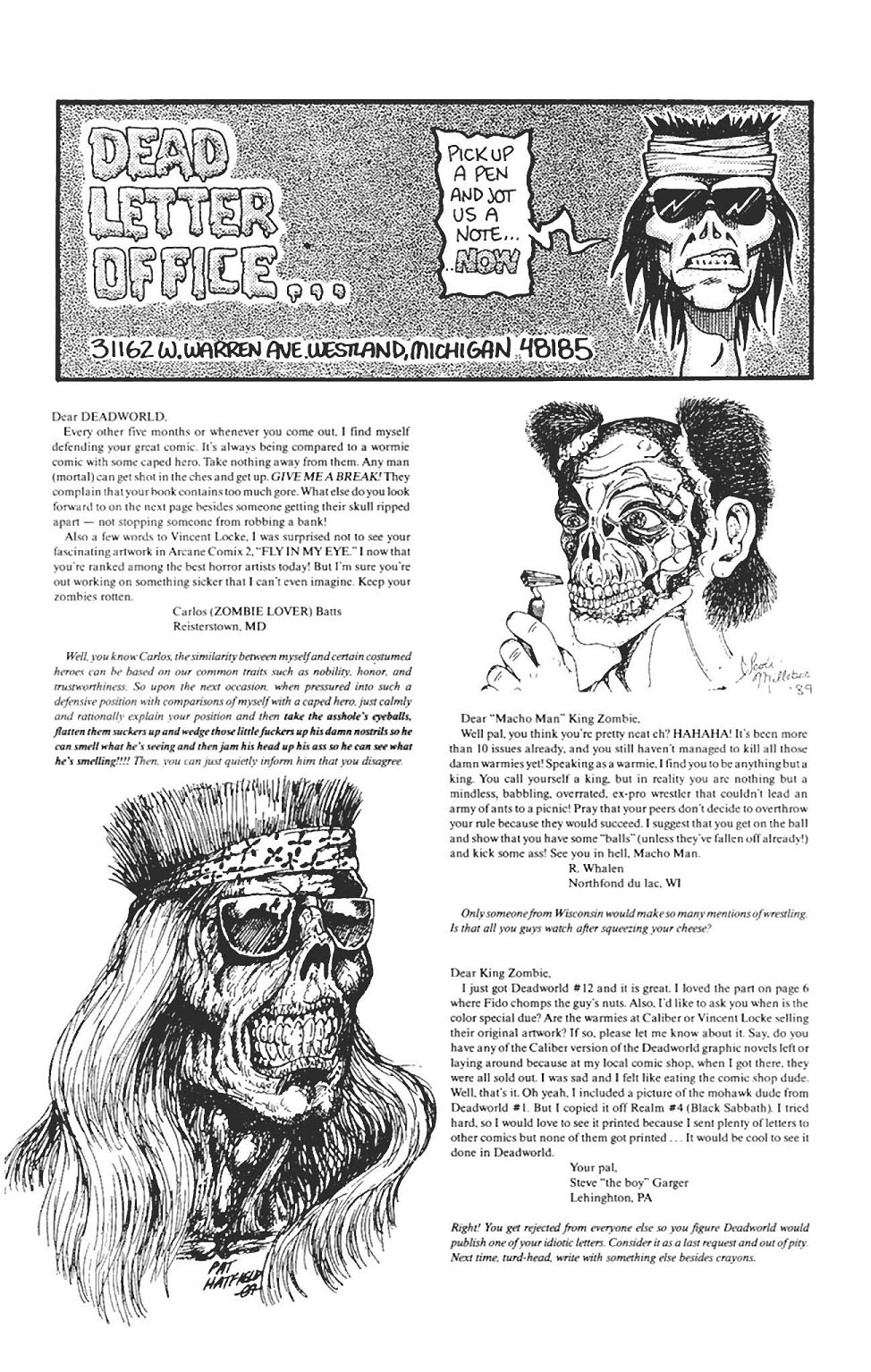 Read online Deadworld (1988) comic -  Issue #15 - 29