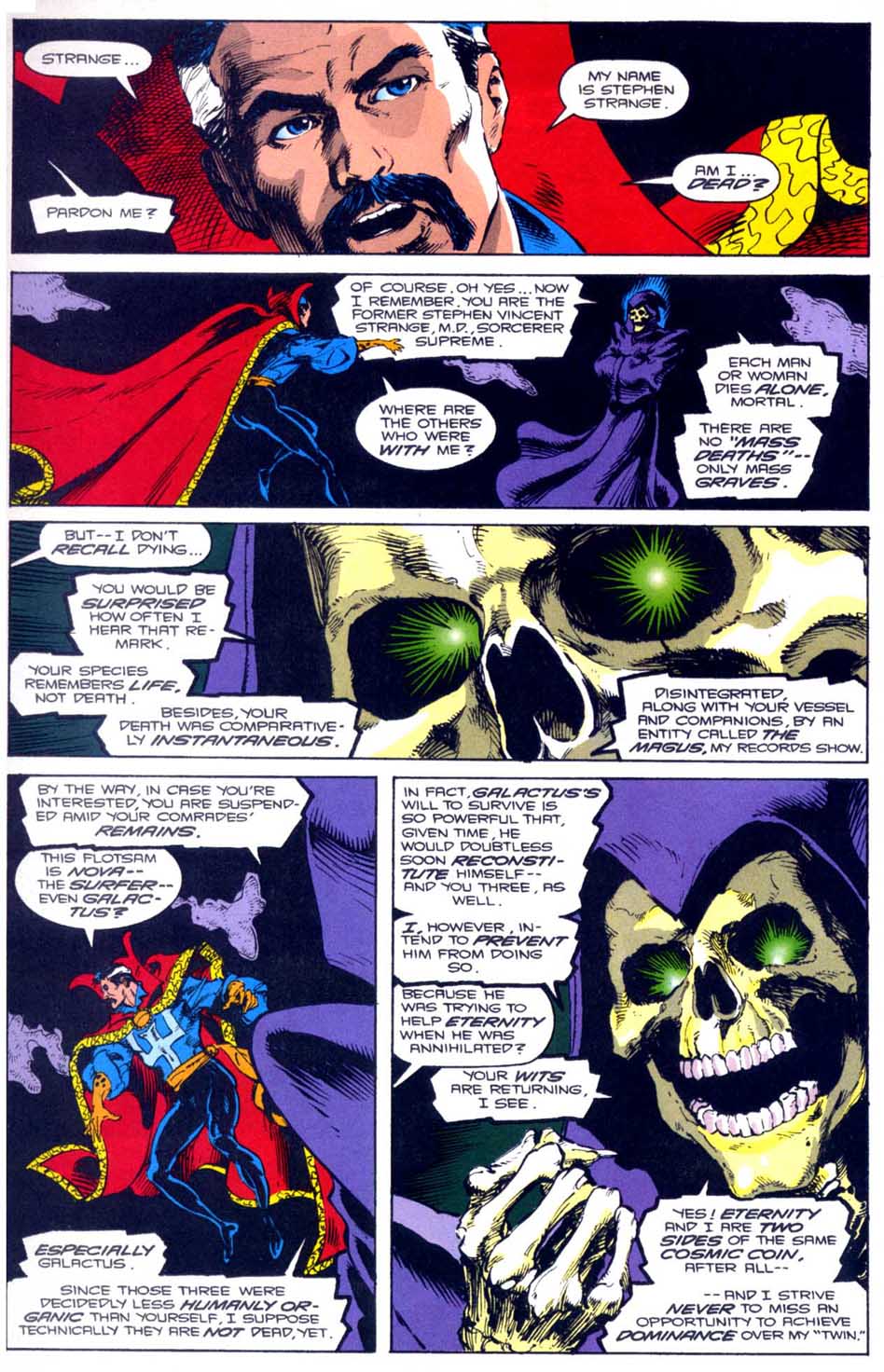 Read online Doctor Strange: Sorcerer Supreme comic -  Issue #45 - 4