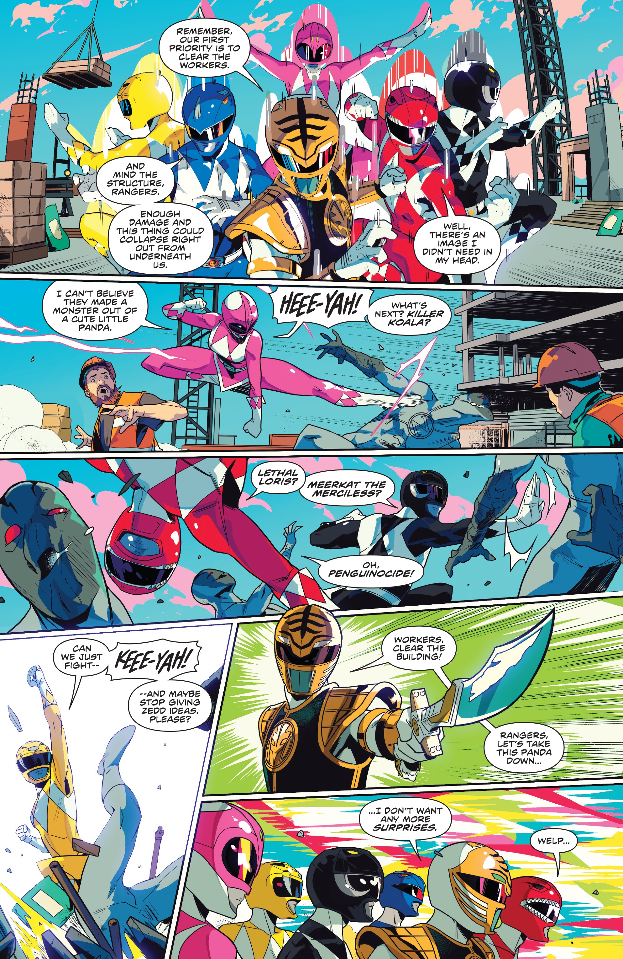 Read online Mighty Morphin comic -  Issue #1 - 21
