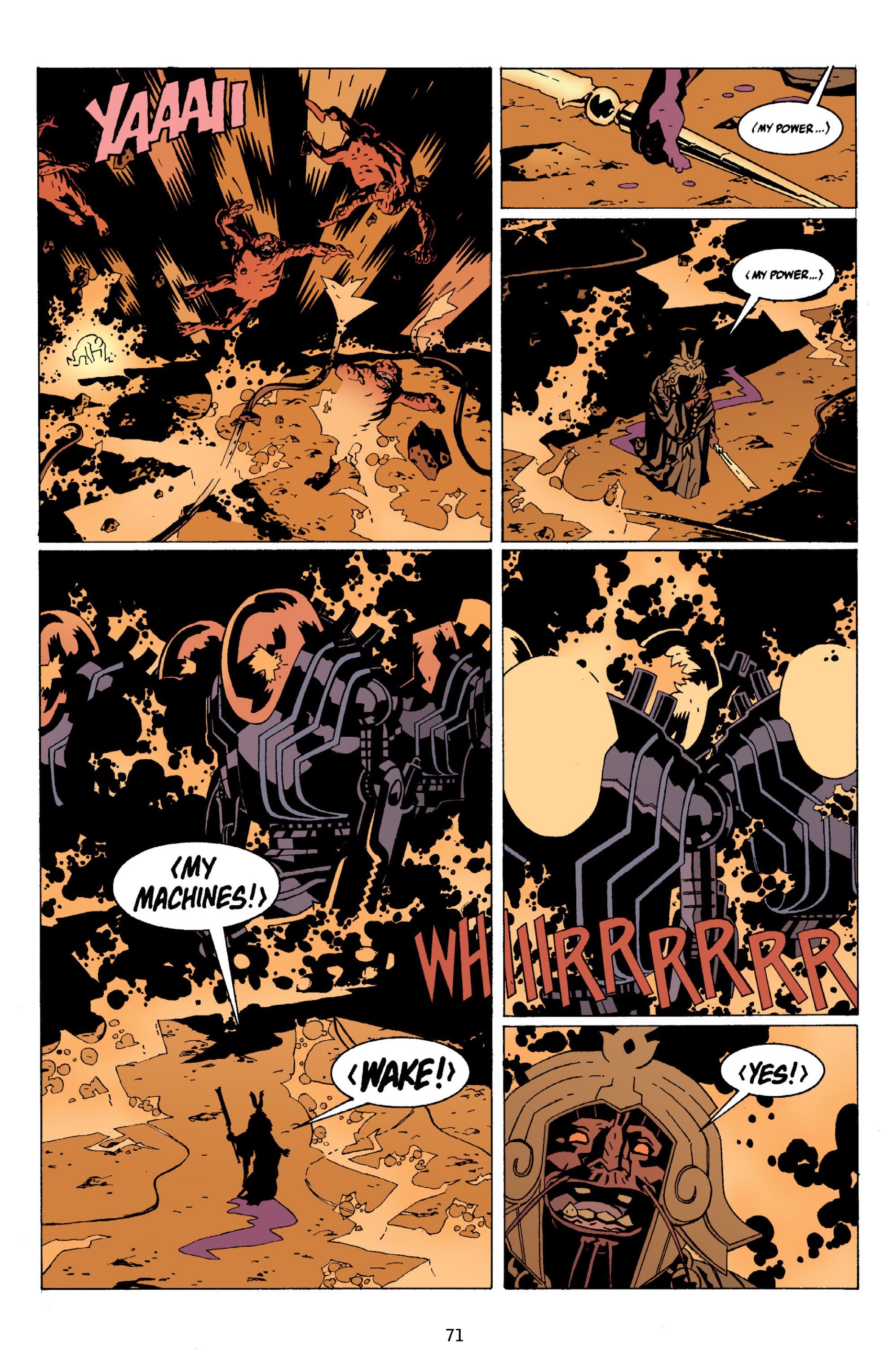 Read online B.P.R.D.: Plague of Frogs (2011) comic -  Issue # TPB 1 (Part 1) - 73