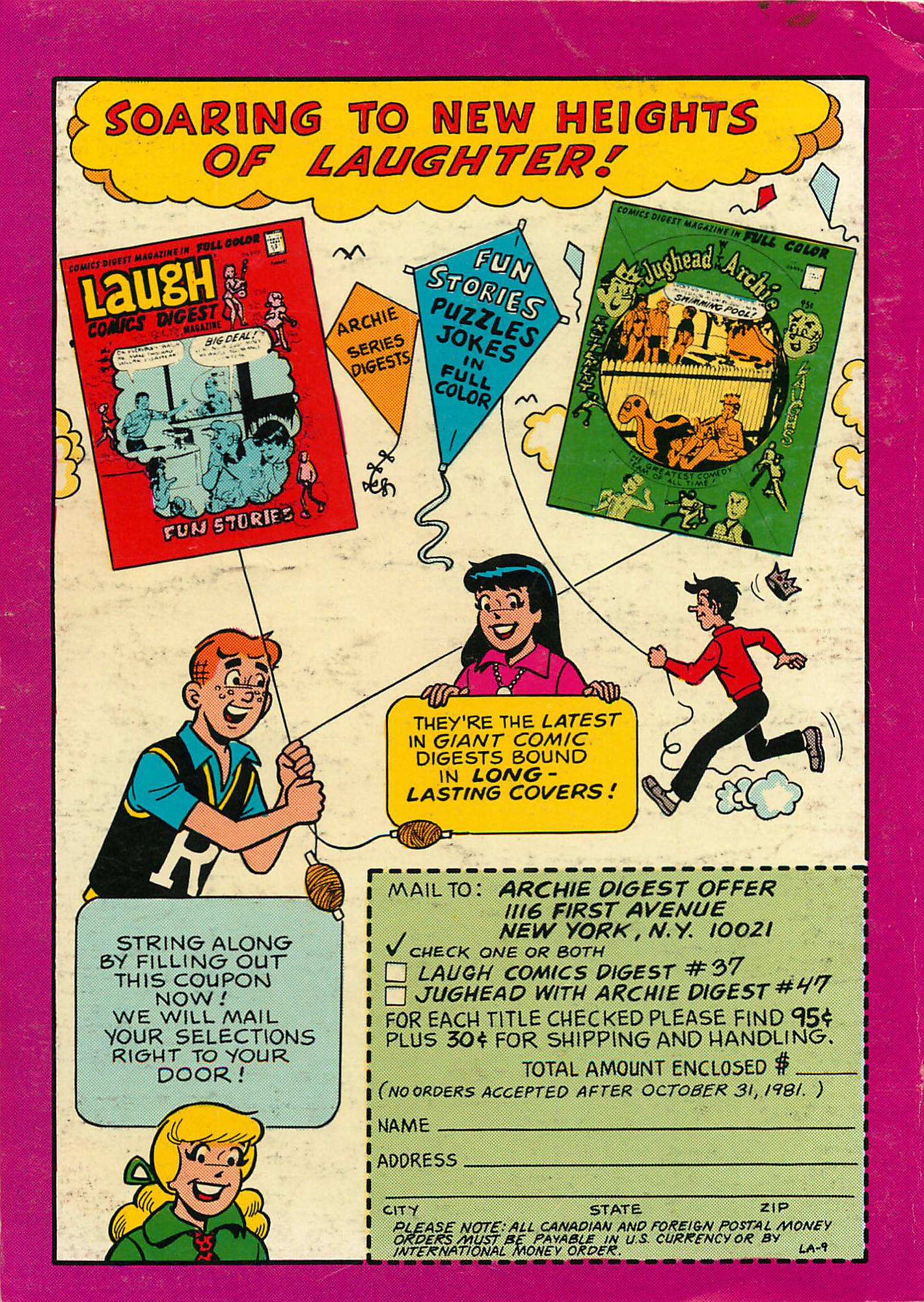 Read online Little Archie Comics Digest Magazine comic -  Issue #9 - 130
