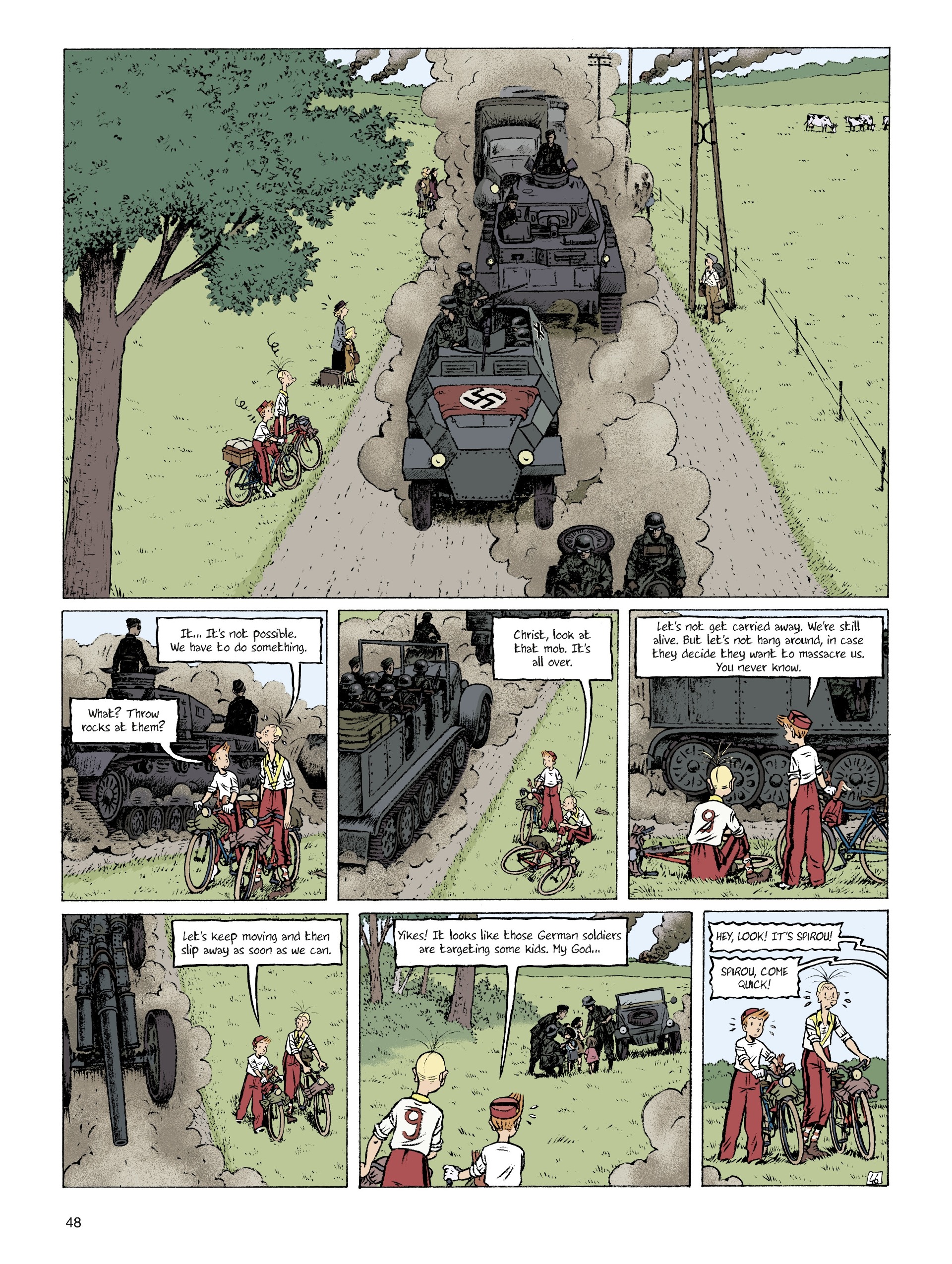 Read online Spirou: Hope Against All Odds comic -  Issue #1 - 48