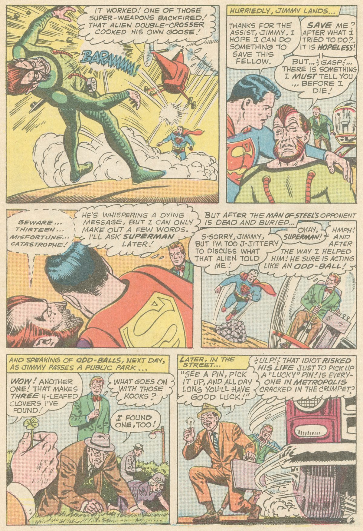 Read online Superman's Pal Jimmy Olsen comic -  Issue #106 - 22