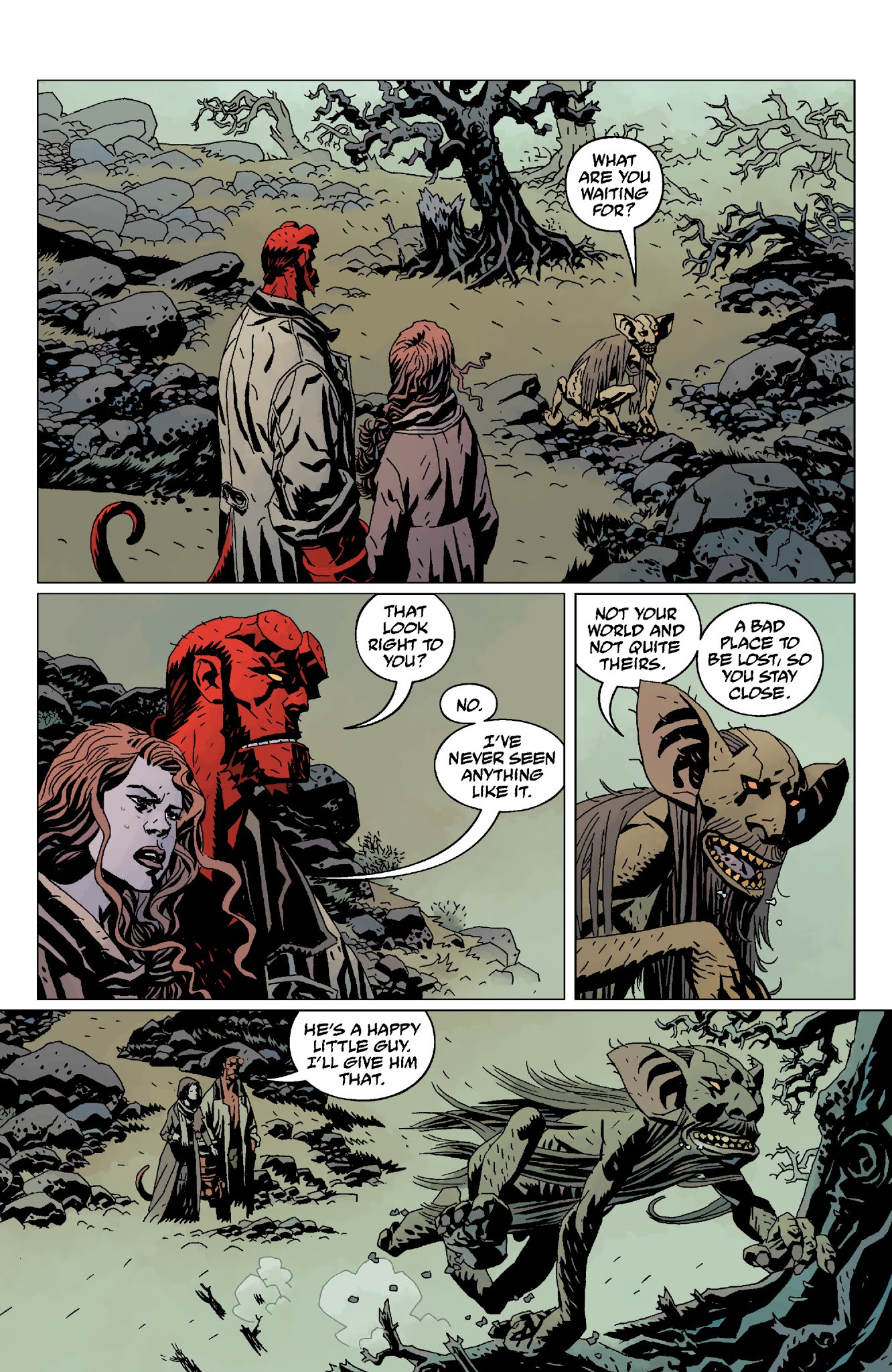 Read online Hellboy Omnibus comic -  Issue # TPB 3 (Part 3) - 56