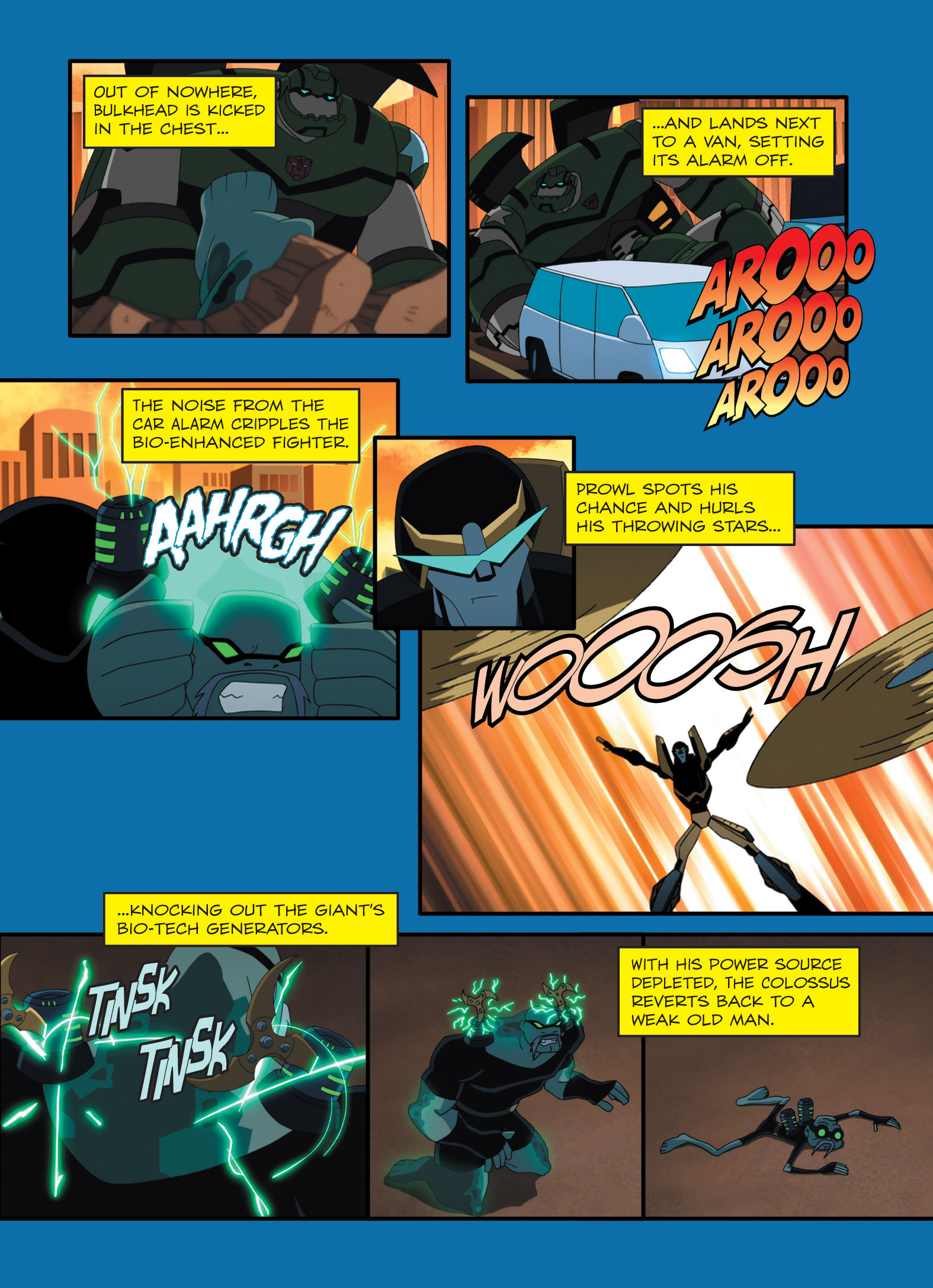Read online Transformers Animated comic -  Issue #3 - 70