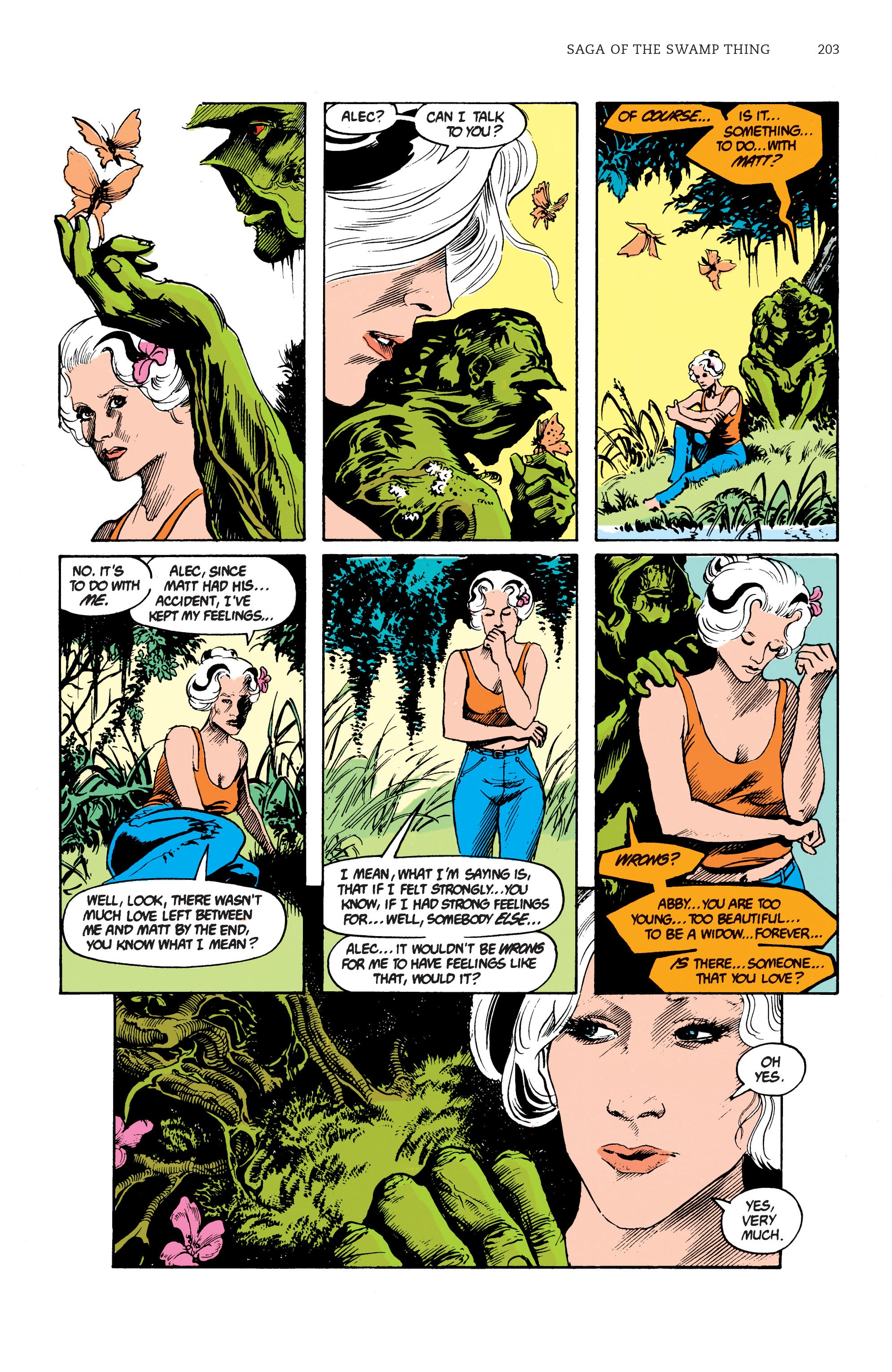 Read online Saga of the Swamp Thing comic -  Issue # TPB 2 (Part 2) - 100