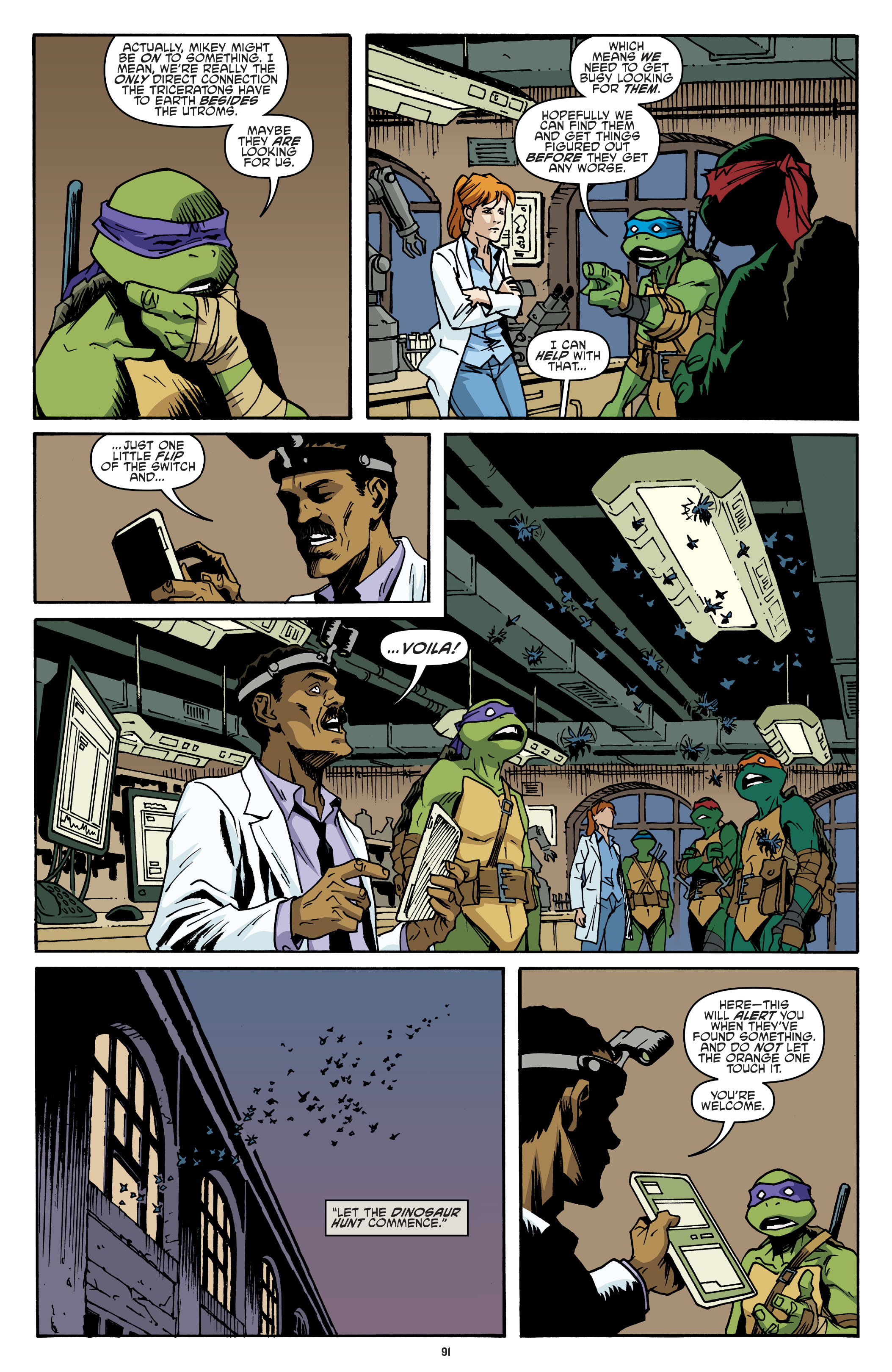 Read online Teenage Mutant Ninja Turtles: The IDW Collection comic -  Issue # TPB 11 (Part 1) - 90