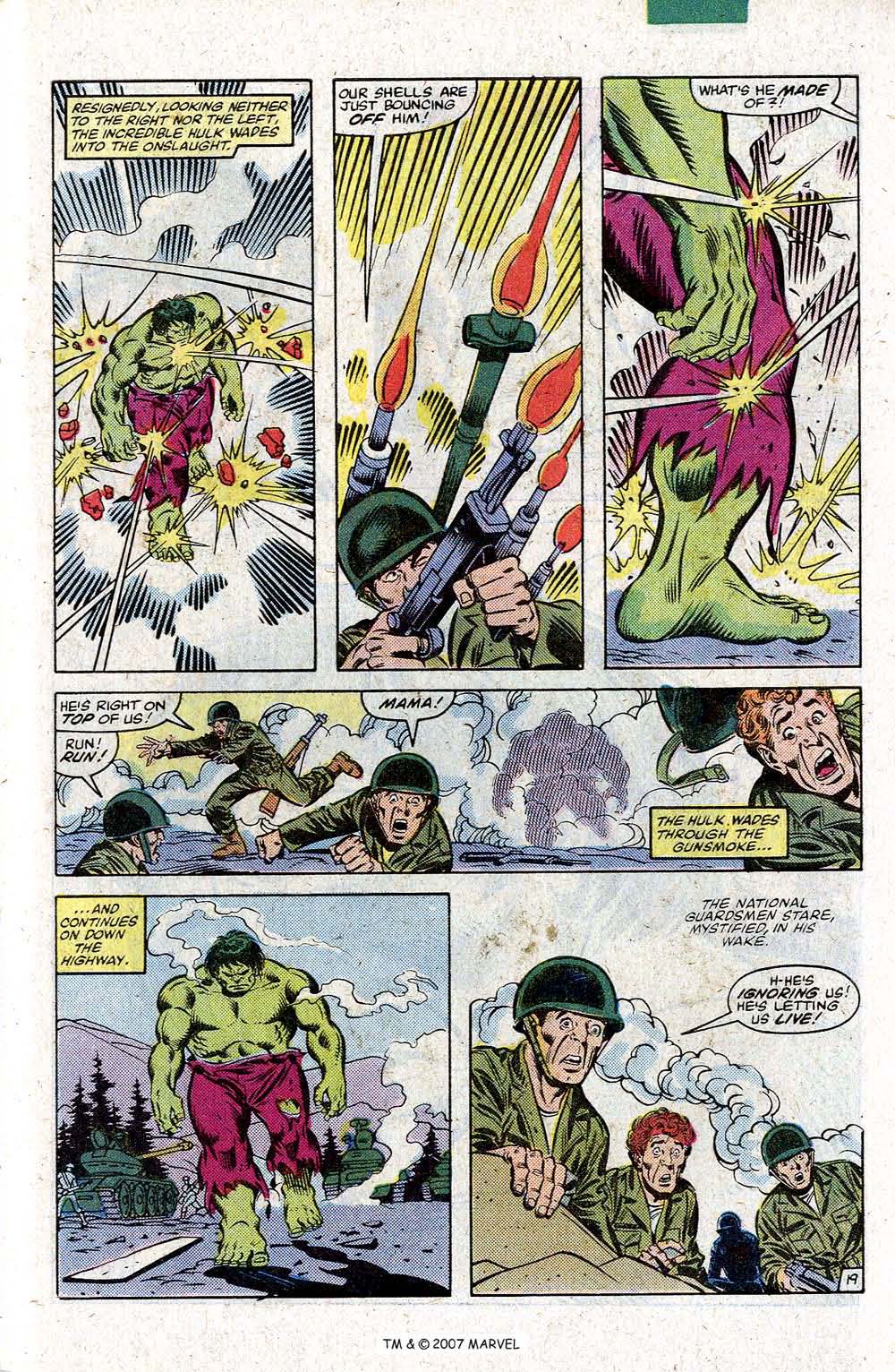 Read online The Incredible Hulk (1968) comic -  Issue #274 - 27