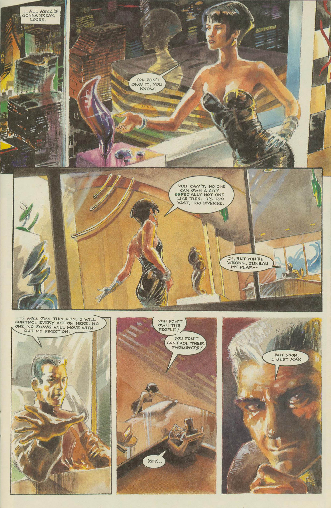 Read online Cyberpunk (1989) comic -  Issue #1 - 11