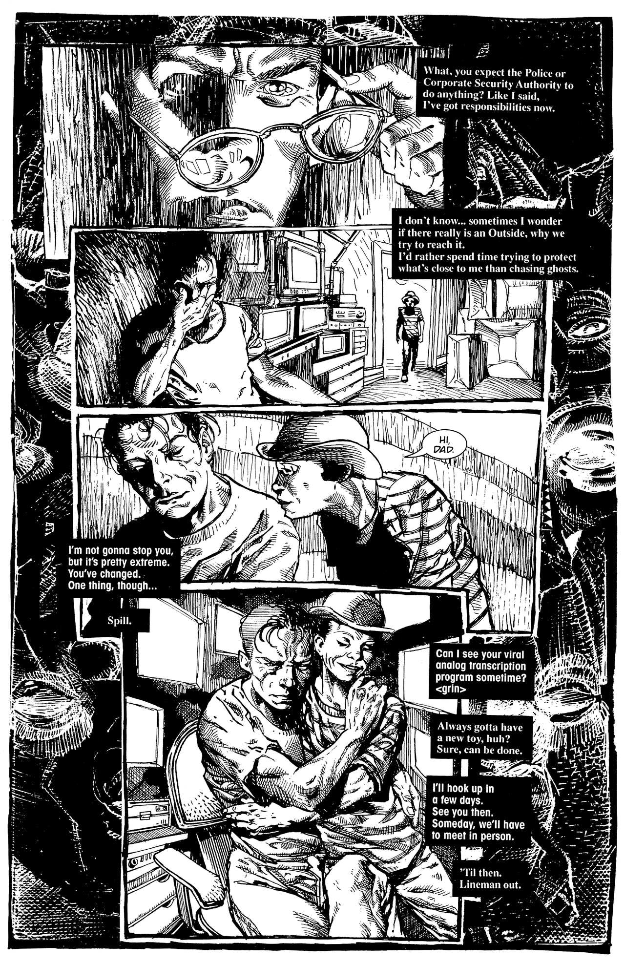Read online Andrew Vachss' Underground comic -  Issue #4 - 11