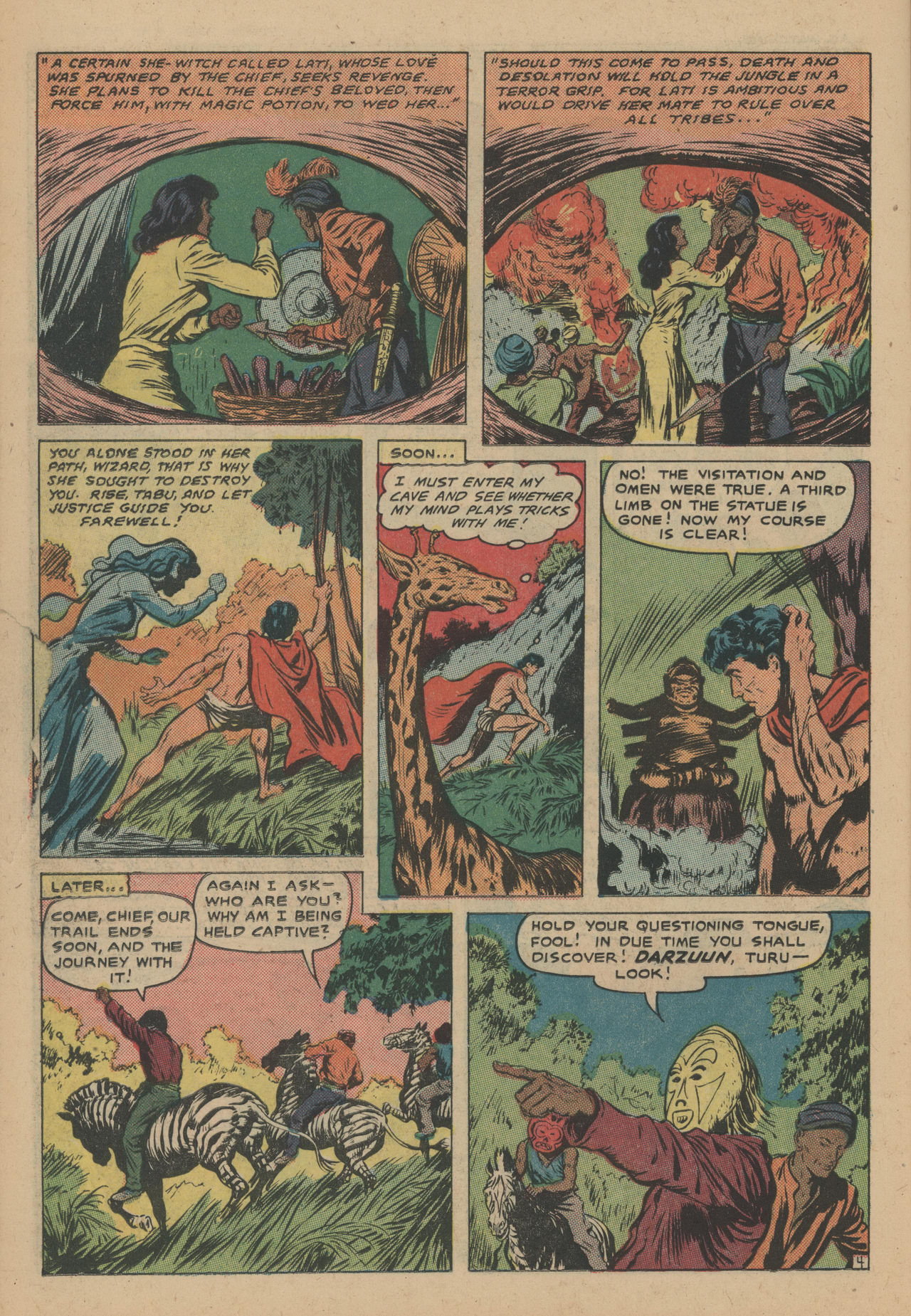 Read online Jungle Comics comic -  Issue #132 - 36