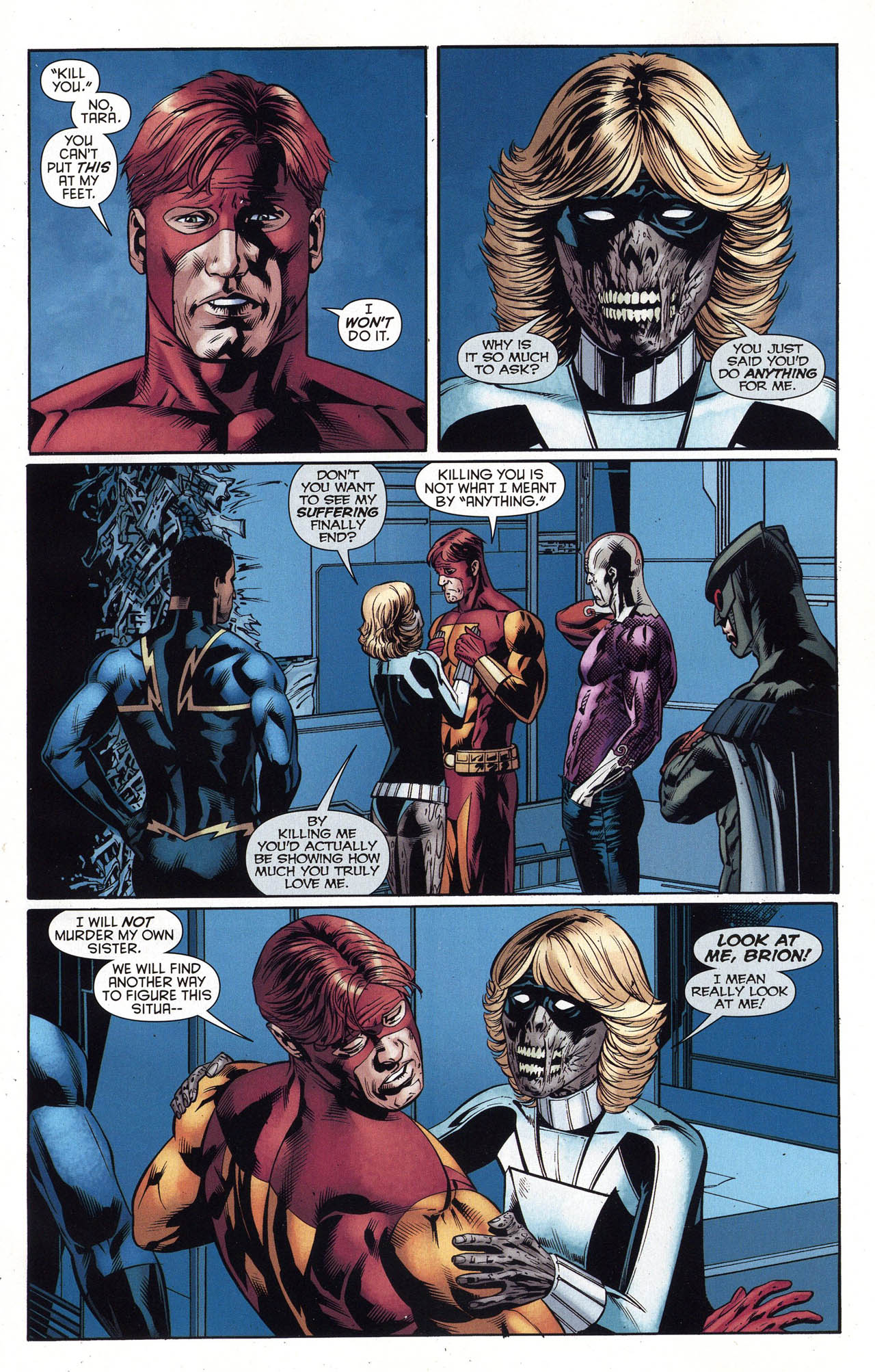 Read online The Outsiders (2009) comic -  Issue #25 - 2