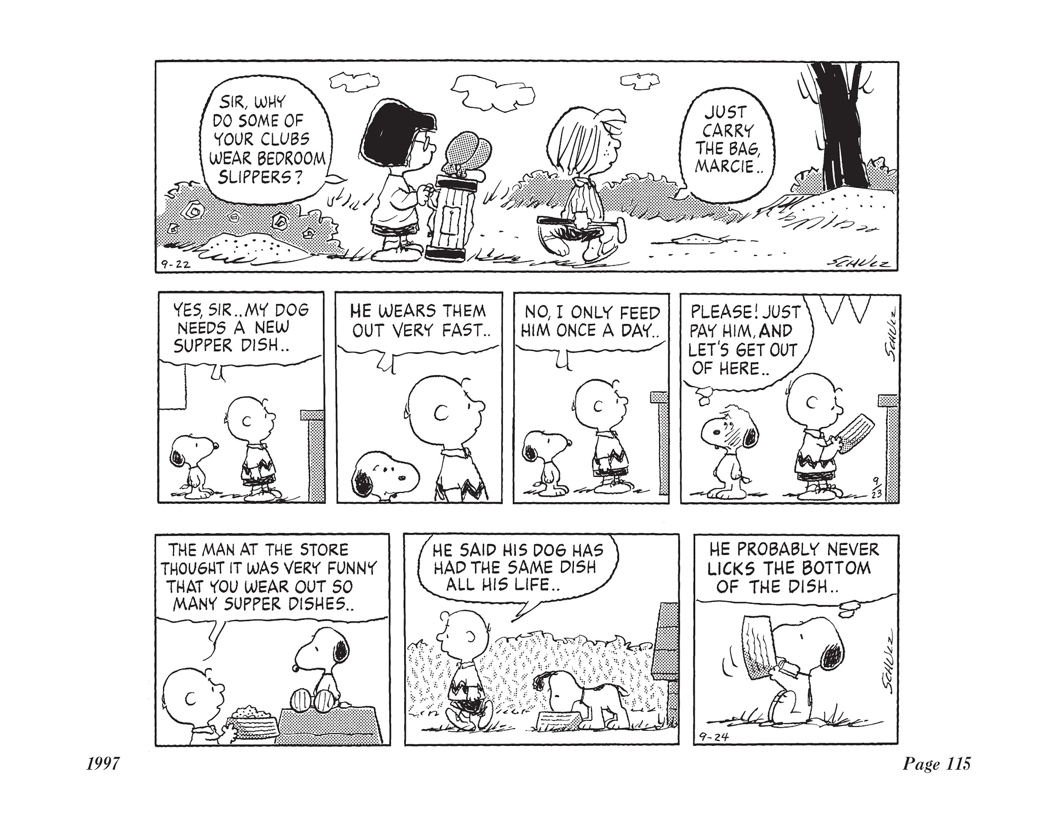 Read online The Complete Peanuts comic -  Issue # TPB 24 - 128
