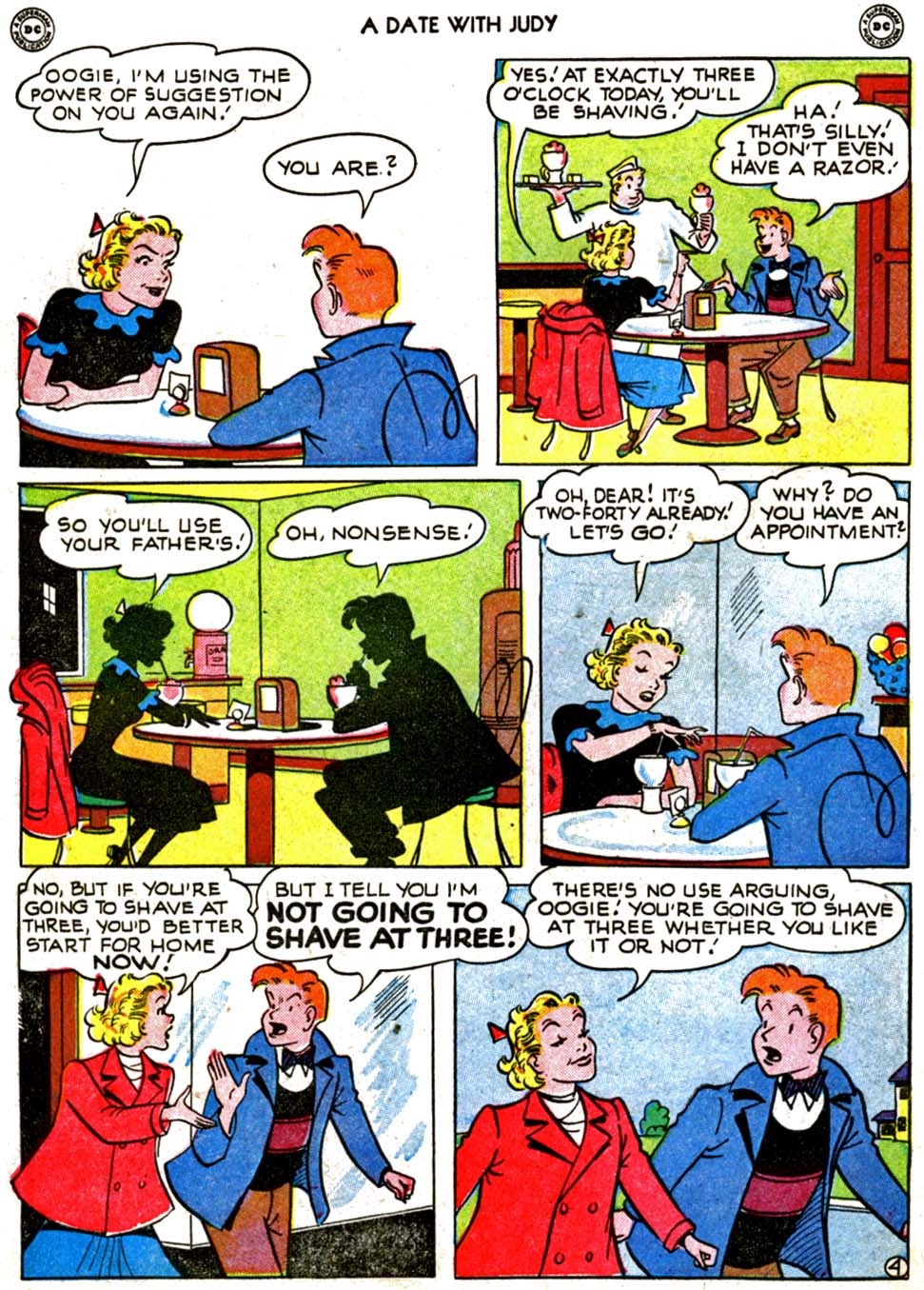 Read online A Date with Judy comic -  Issue #12 - 6