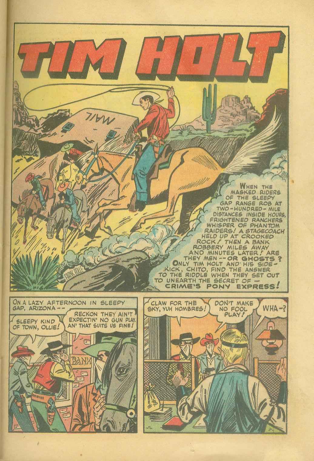 Read online Tim Holt comic -  Issue #2 - 25