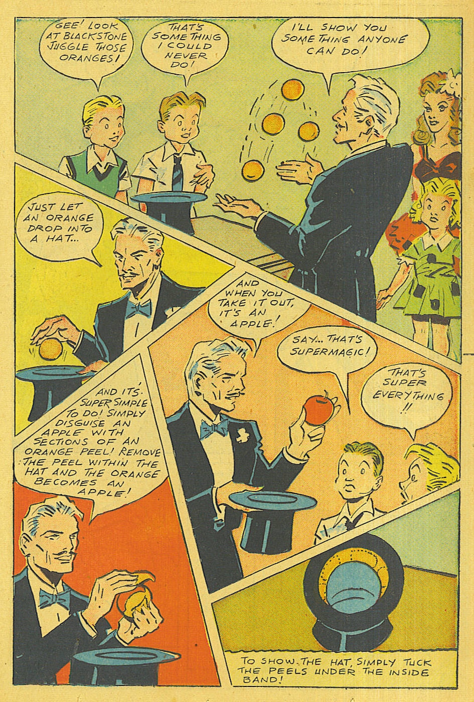 Read online Super-Magician Comics comic -  Issue #42 - 18