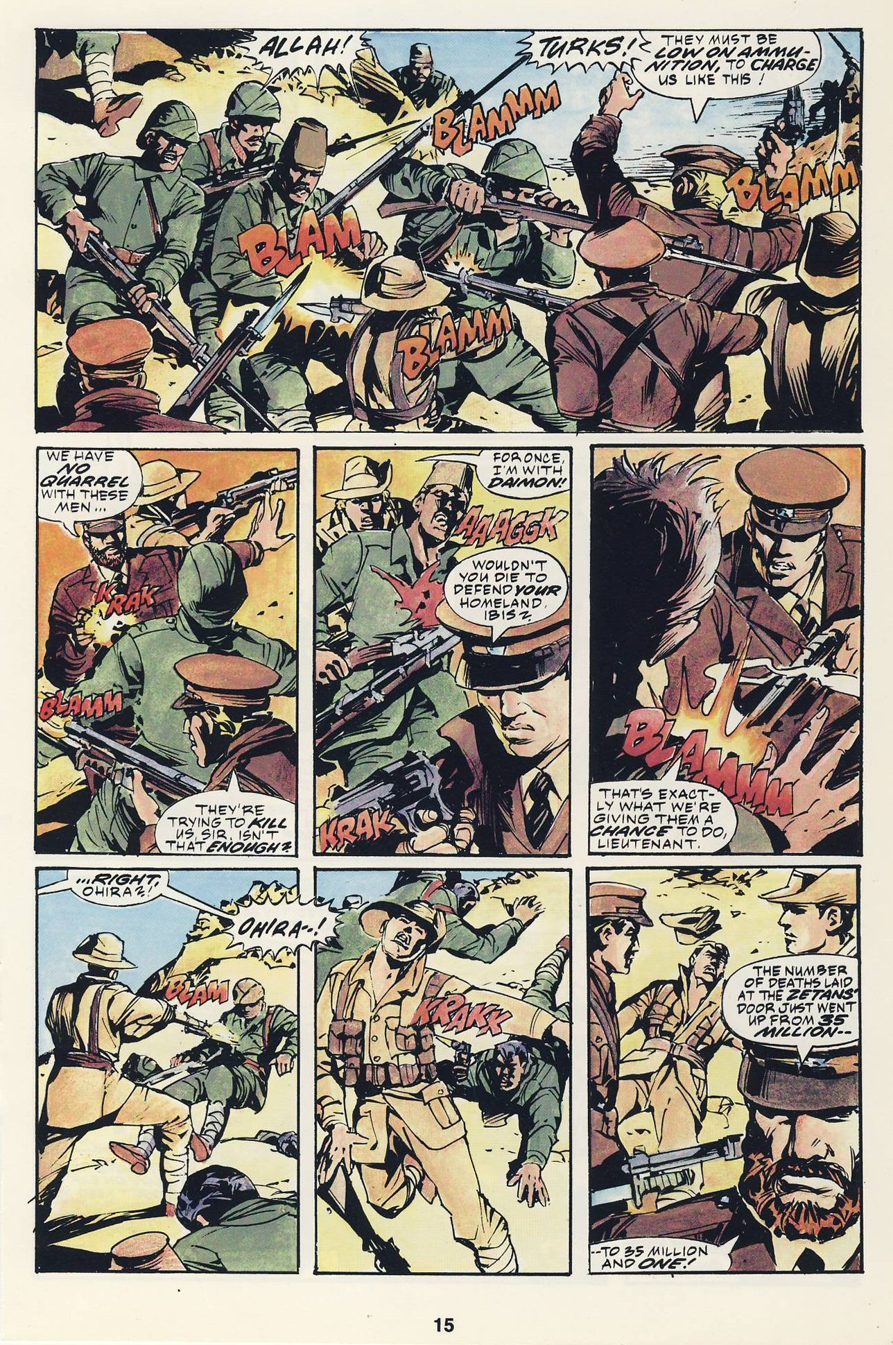 Read online Warhawks comic -  Issue #2 - 17