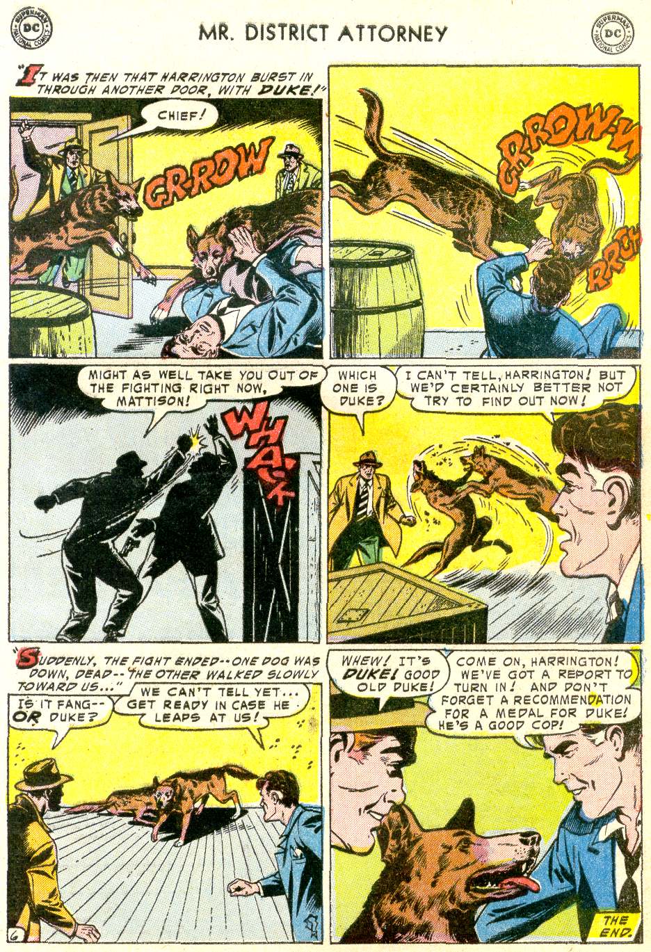 Read online Mr. District Attorney comic -  Issue #42 - 33
