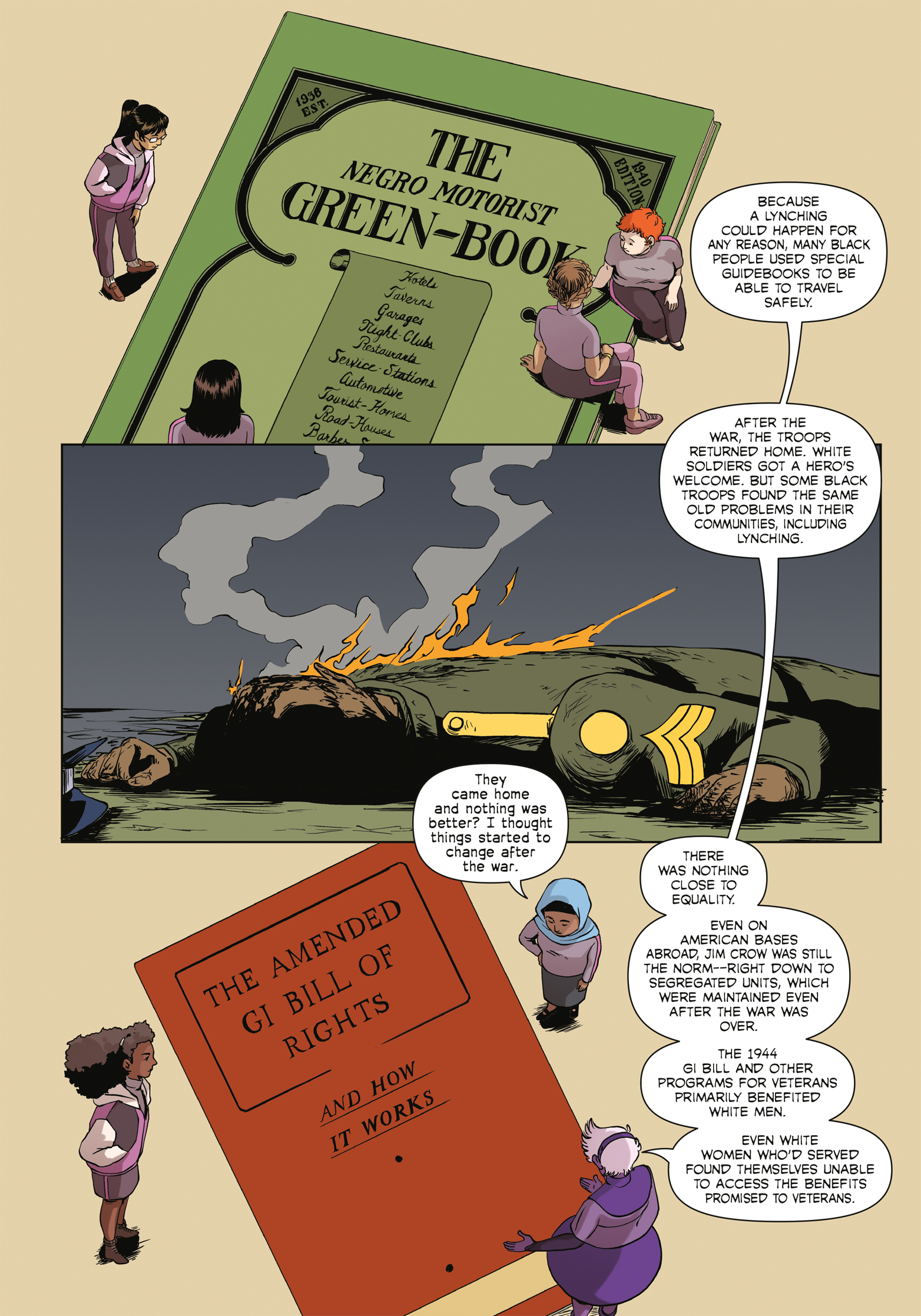 Read online Amazons, Abolitionists, and Activists: A Graphic History of Women's Fight for Their Rights comic -  Issue # TPB (Part 2) - 24